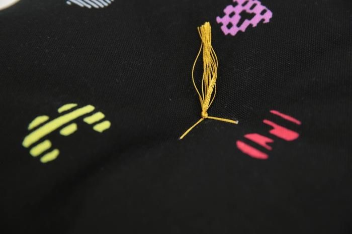 SOU・SOUの京座布団(8号帆布)/SOU・SOU京都 祇園(ぎおん)【※お届けに約3週間】