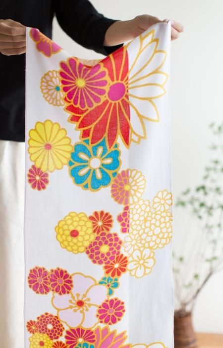 ISE棉花纺织品Tenugui/Kinrandon(Kinrandon)