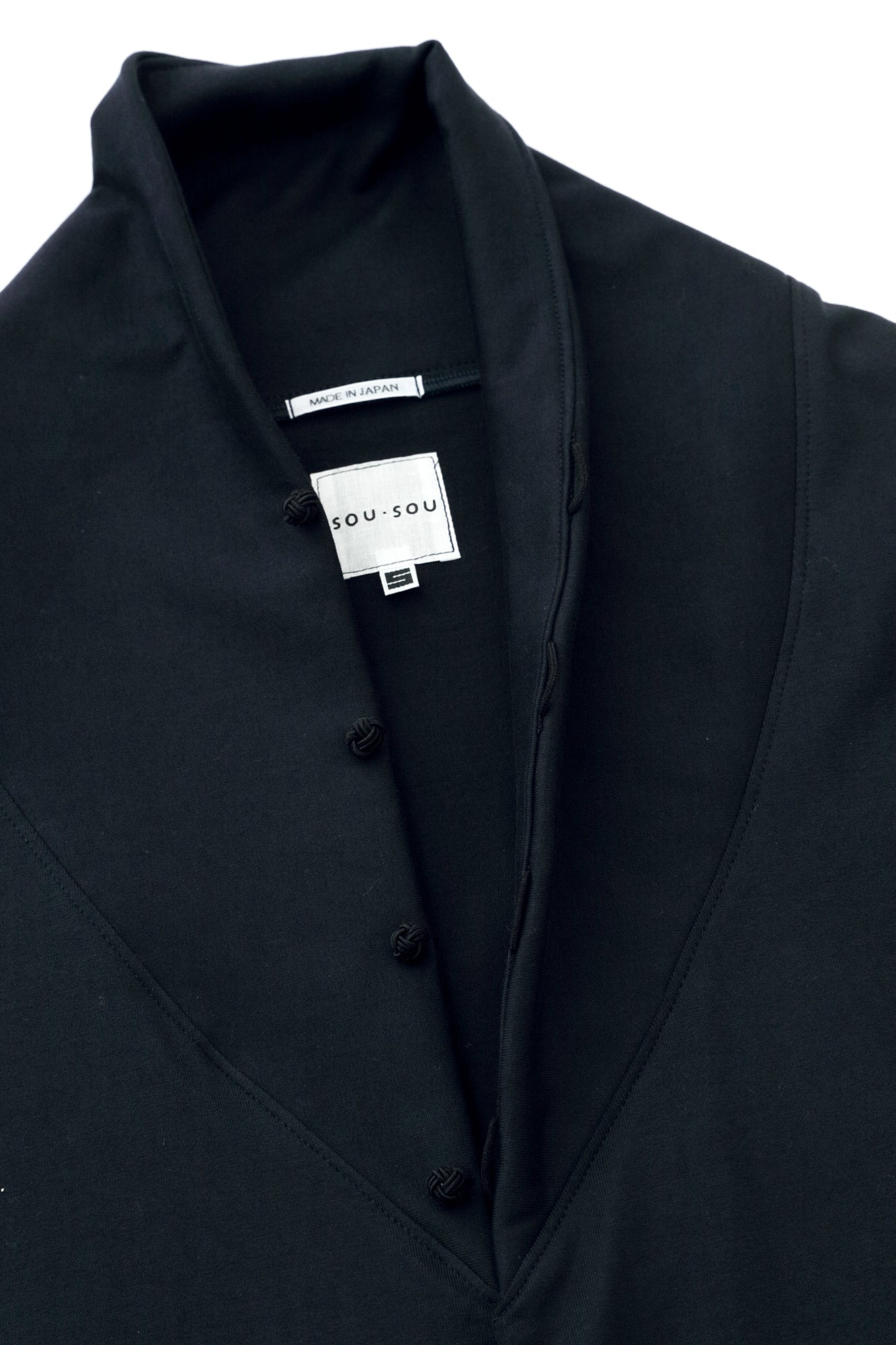 60-count Double Yarn Jersey Knit Earl Taifu Cardigan / Dark Blue