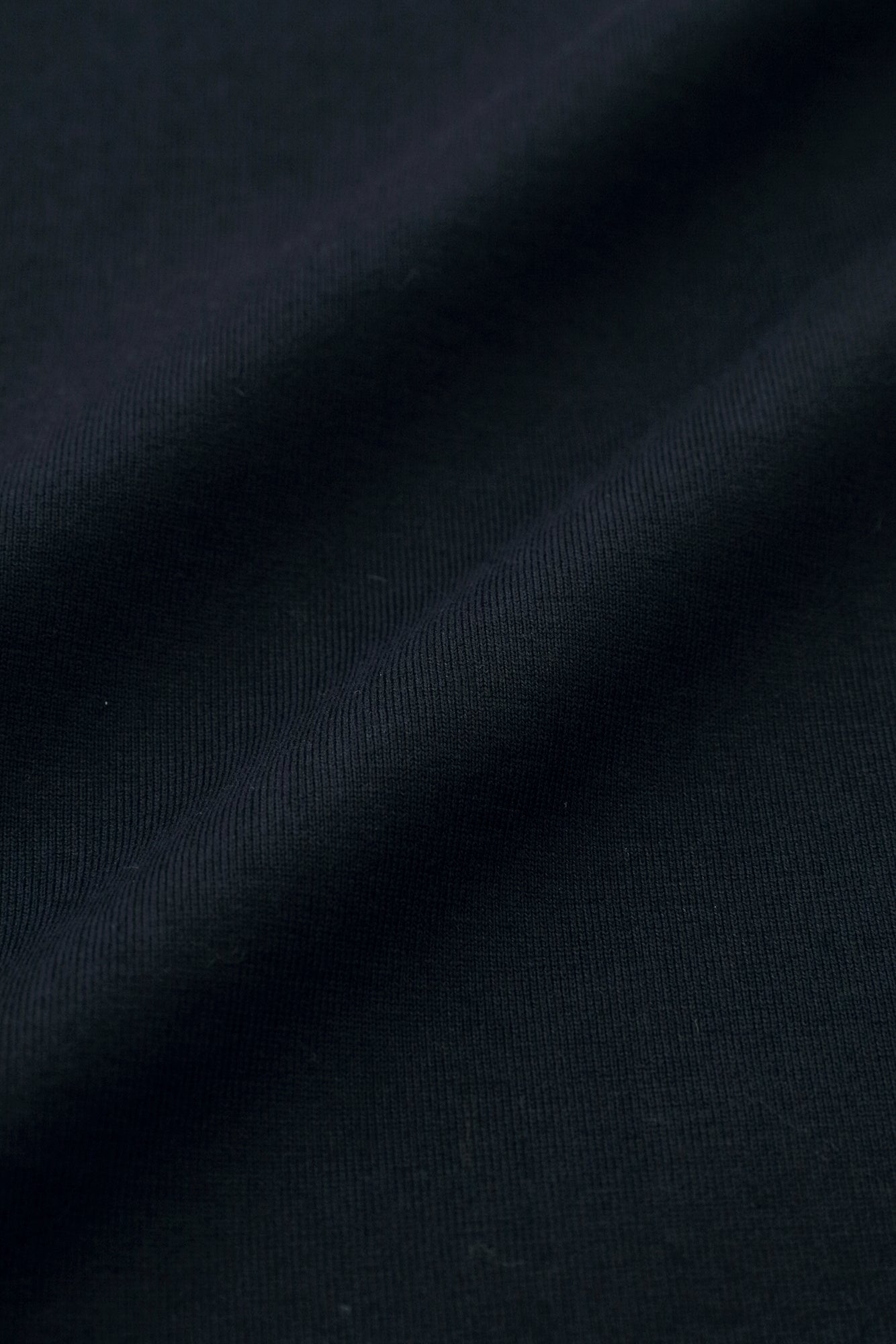 60-count Double Yarn Jersey Knit Earl Taifu Cardigan / Dark Blue