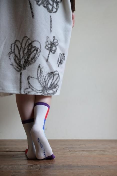 Tabi Socks (Mid-calf)/Layering Purple【Men・Women】