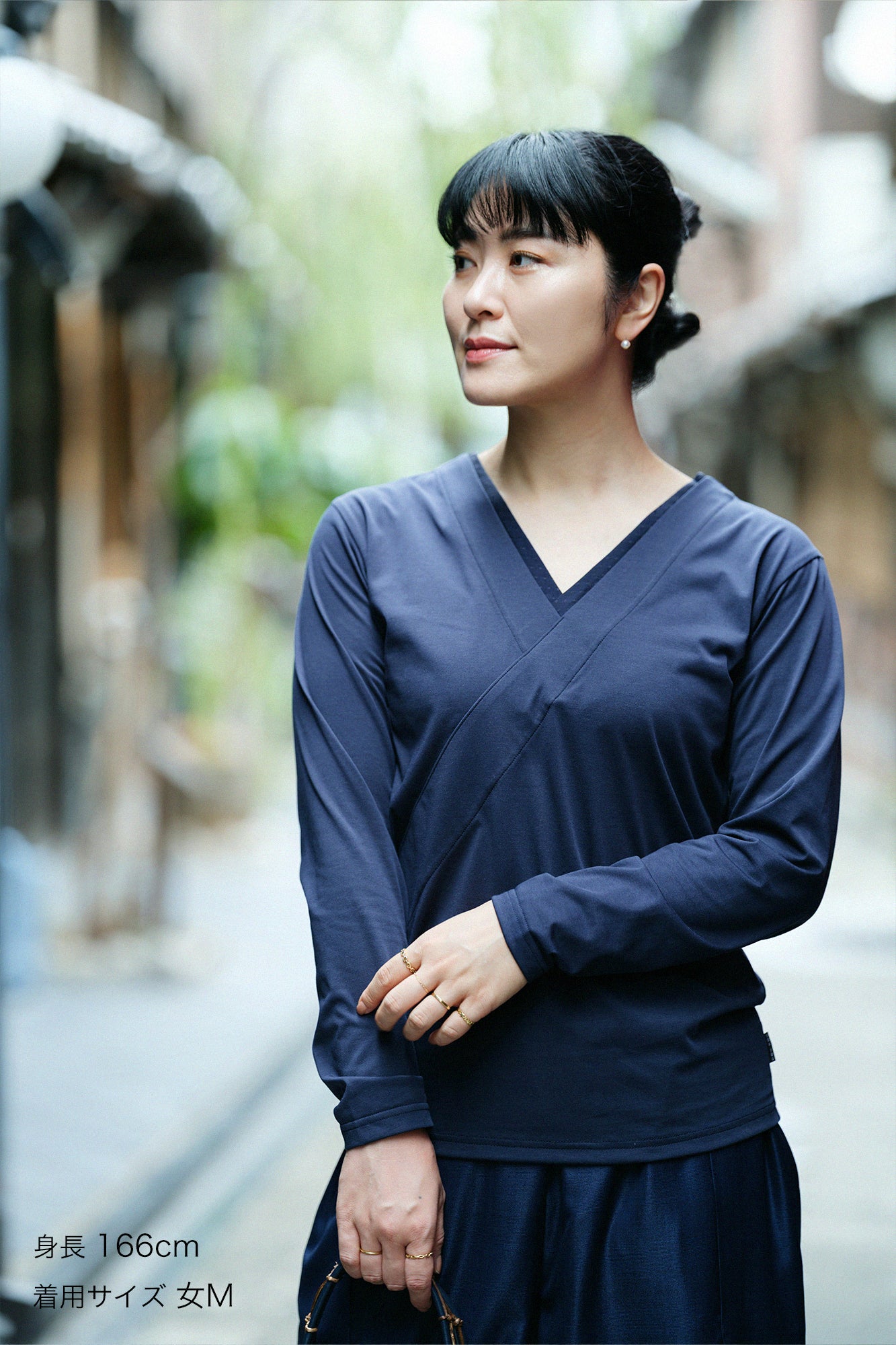 110쌍 쵸쵸멘 누키 항에리 지반 10부/짙은 남색