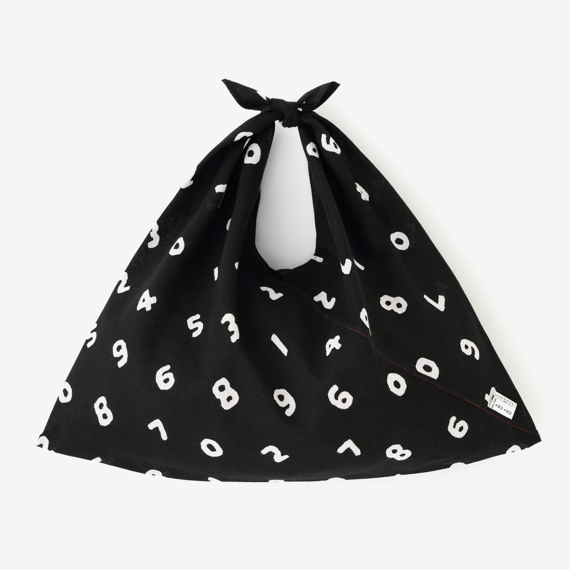 伊勢木綿 小巾折/SO-SU-U 濡羽色(ぬればいろ)