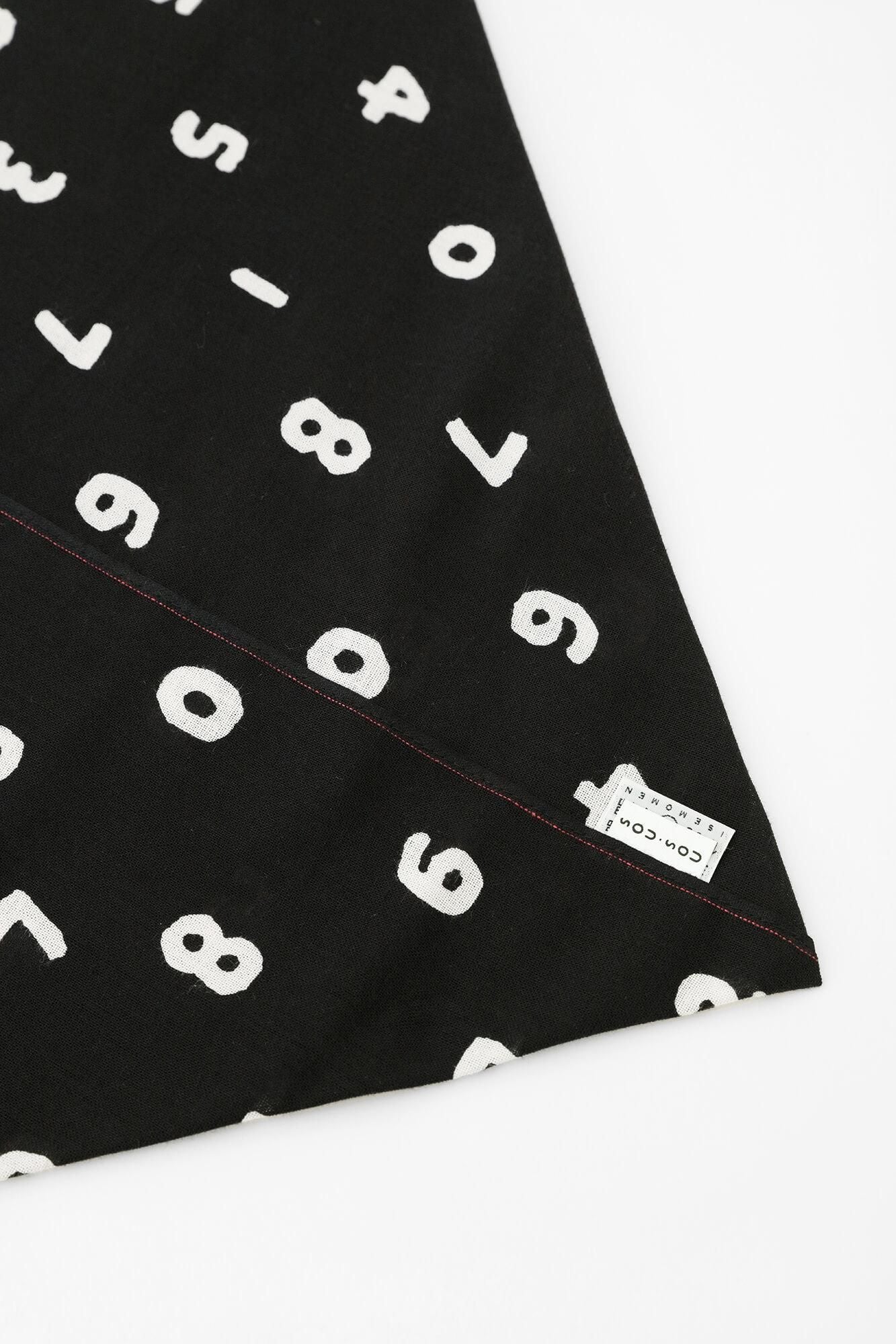 伊勢木綿 小巾折/SO-SU-U 濡羽色(ぬればいろ)