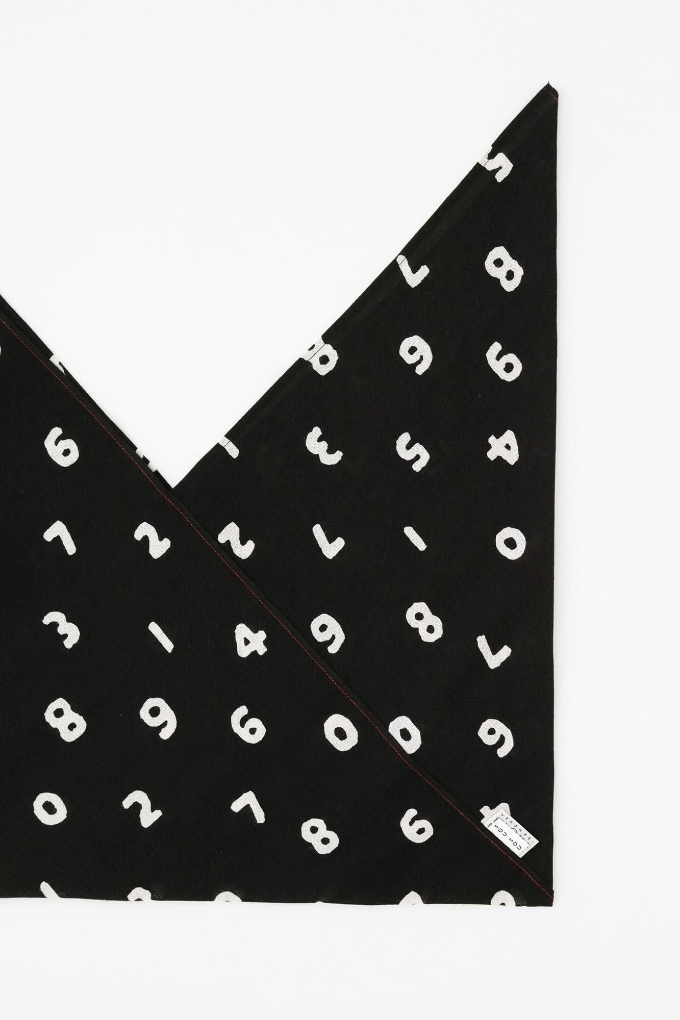 伊勢木綿 小巾折/SO-SU-U 濡羽色(ぬればいろ)