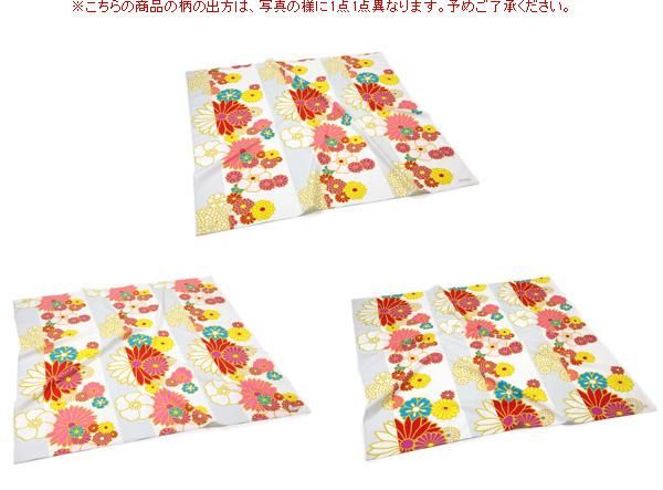 Hand-printed Furoshiki (Large) / Gold Damask