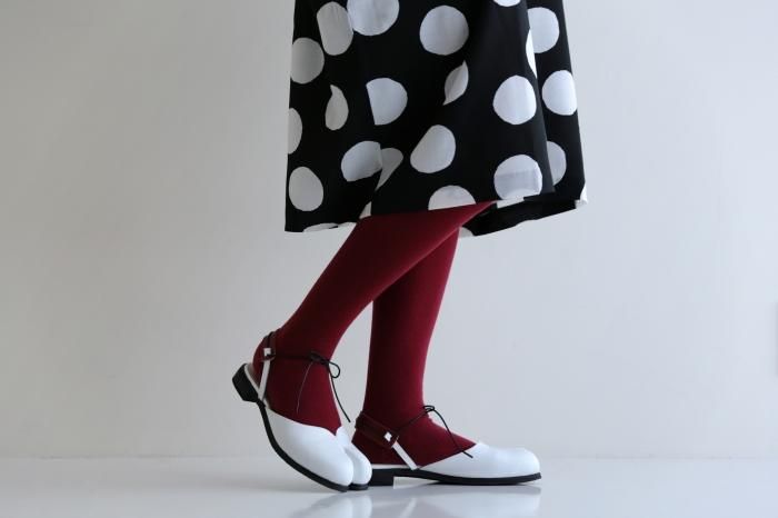 爪掛 SOU・SOU着衣×吉靴房/白色 【※約需8個月送達】