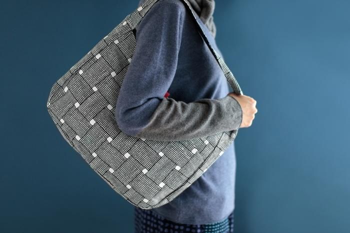 SOU・SOU×荒川益次郎商店 穏 尻張 肩揹包/竹編 