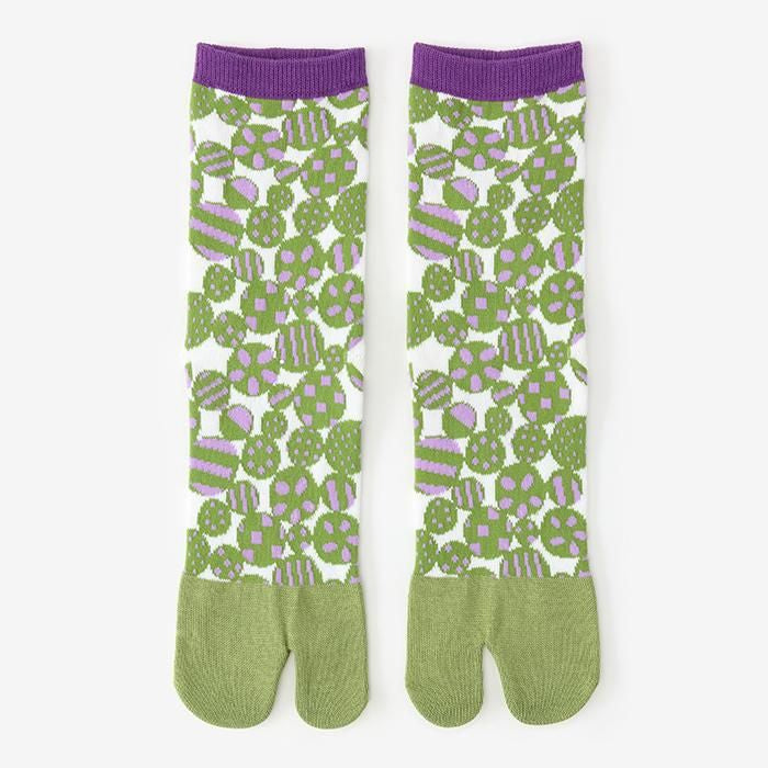 分趾襪(普通長度)/明麗 黃綠色 【男・女性用】