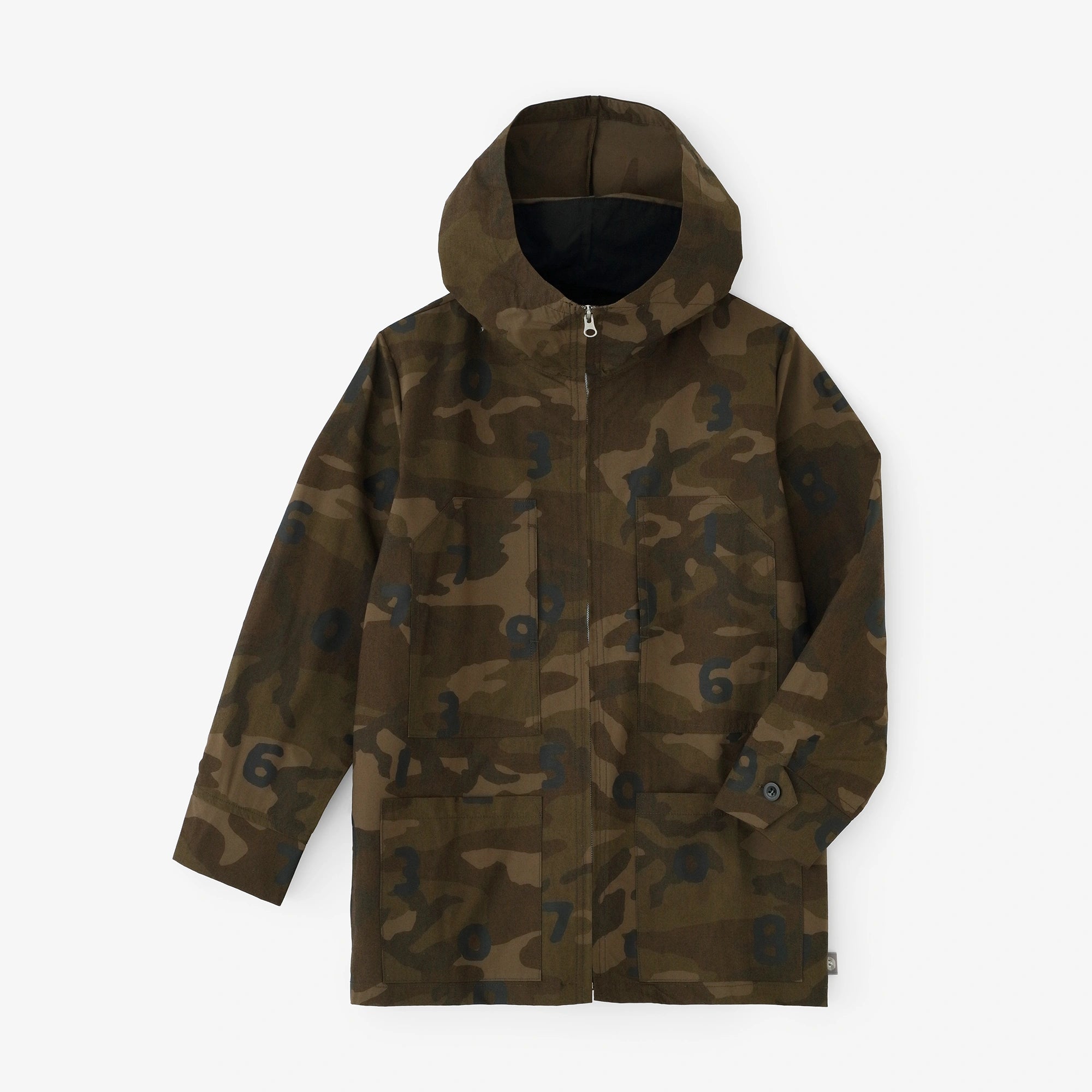 Damp-proof DEPO Hoodie/camo SO-SU-U Dark Olive Green