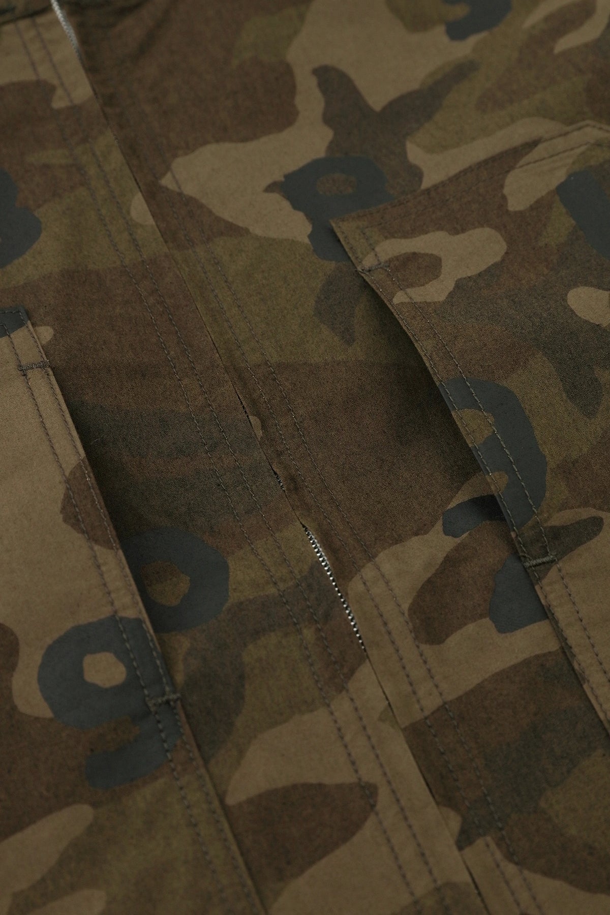 【Ships around Mar 10】Damp-proof DEPO Hoodie/camo SO-SU-U Dark Olive Green