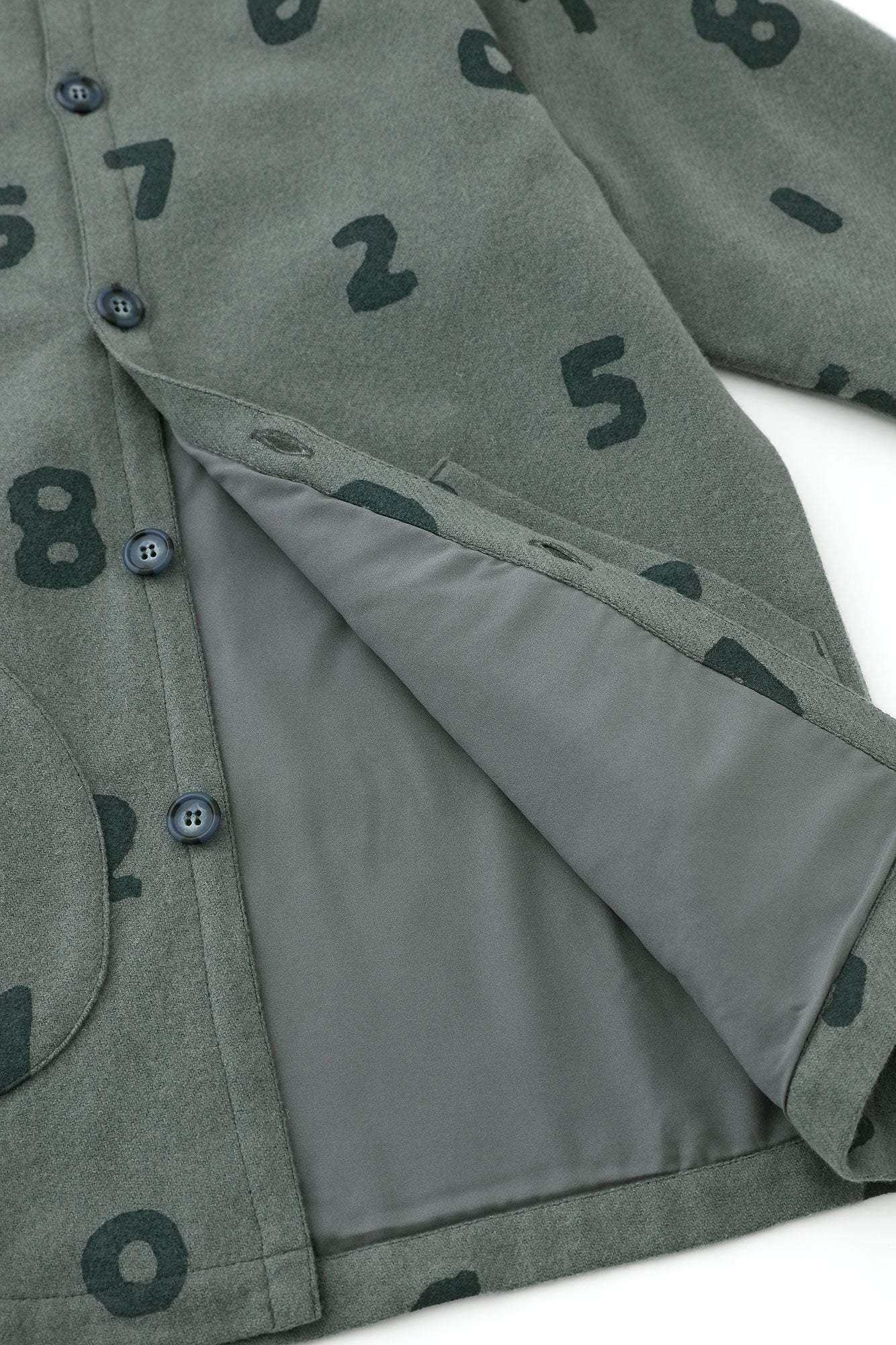 CORDURA® Combat Wool Cardigan with Collar/SO-SU-U Light Blue