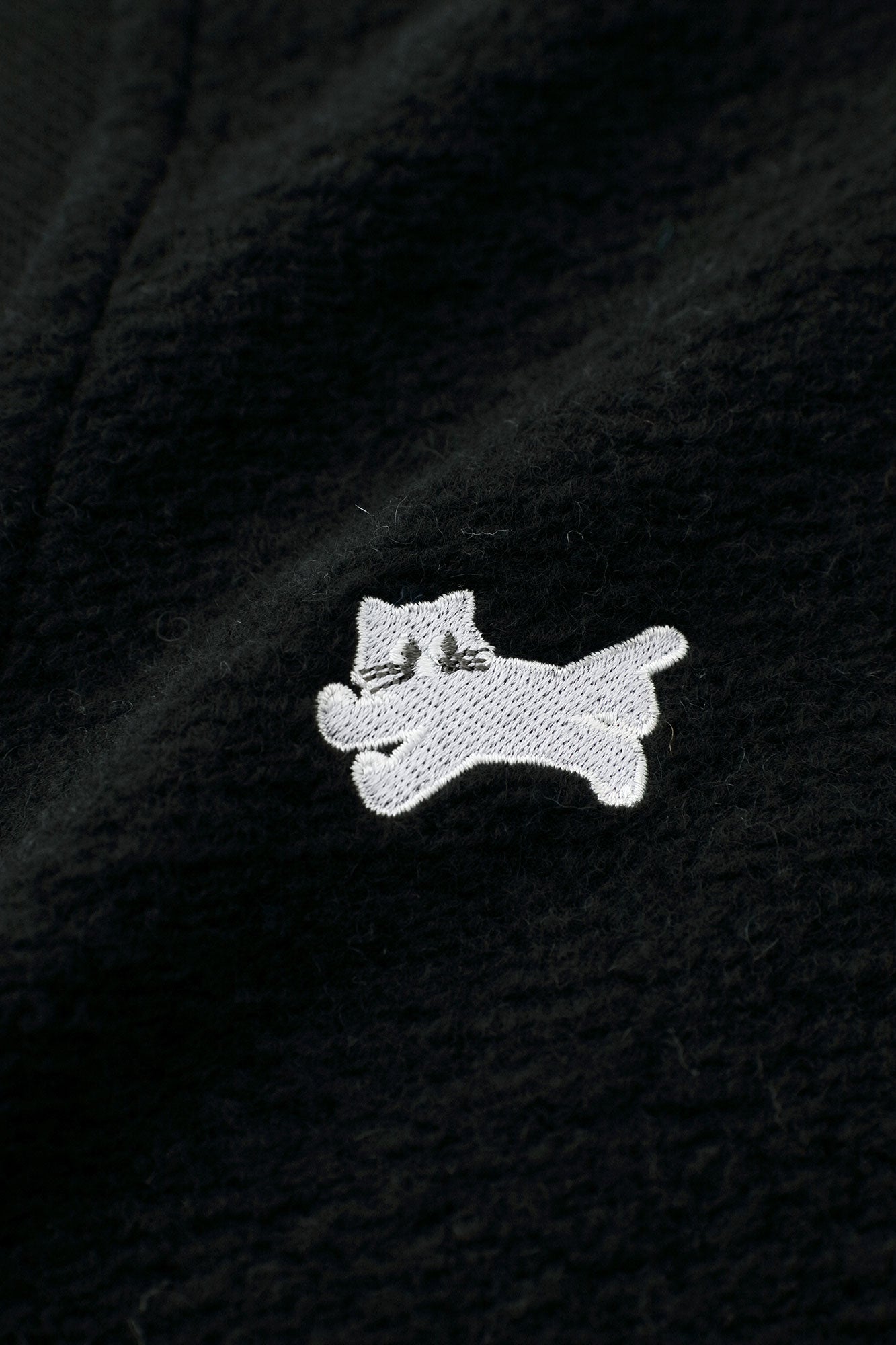 【◯预购】义大利毛绒针织V领L/S外套/黑色(※预计于12月2日左右发货)