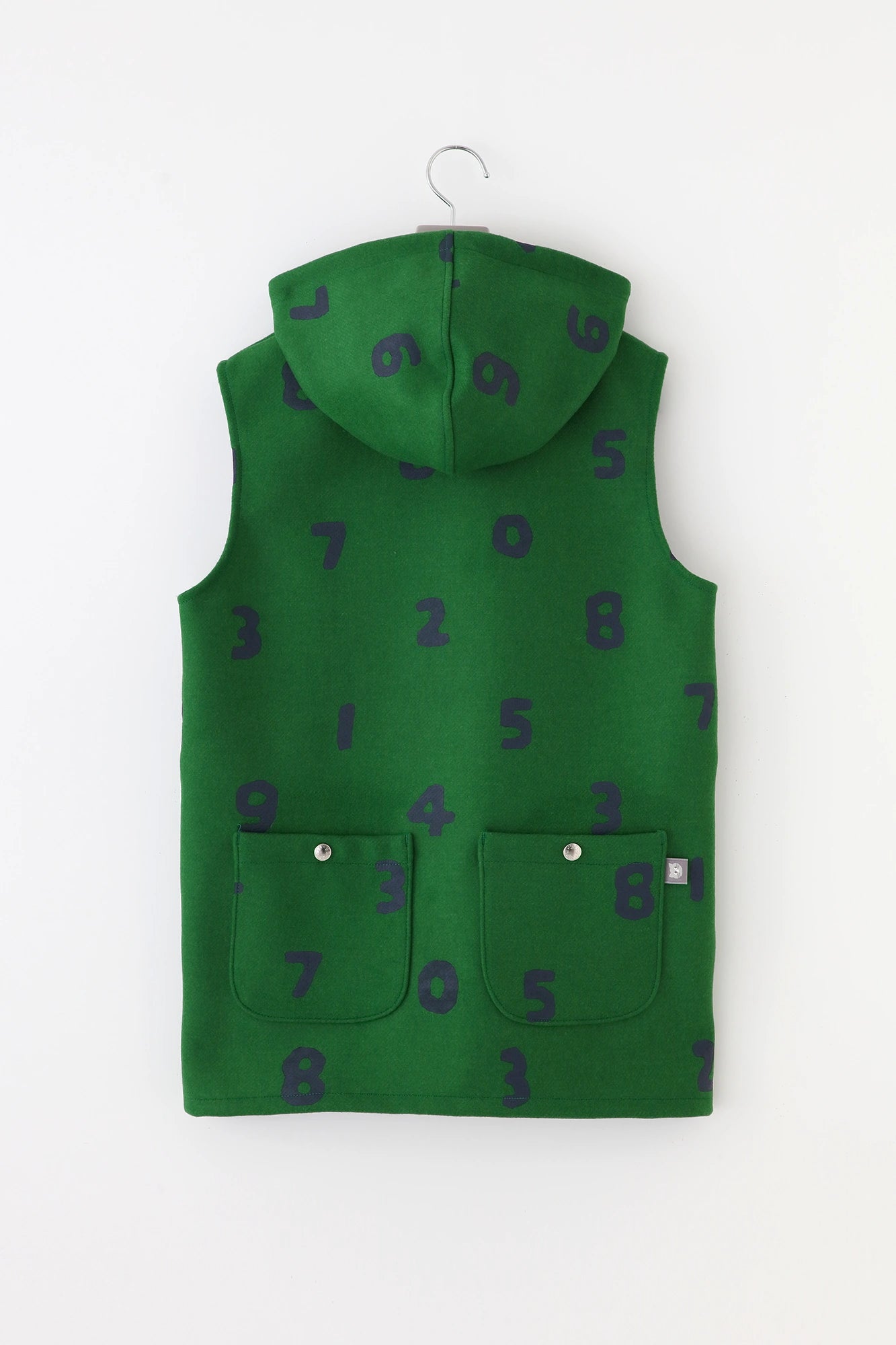 ダブルメルトン BIKEフードベスト/SO-SU-U グリーン