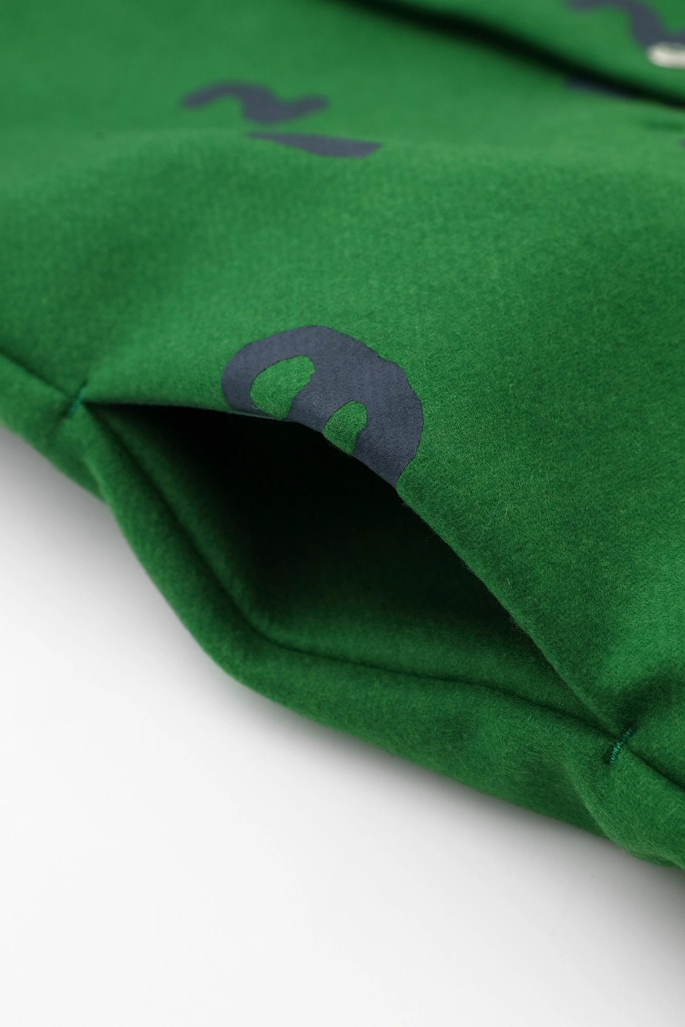 ダブルメルトン BIKEフードベスト/SO-SU-U グリーン