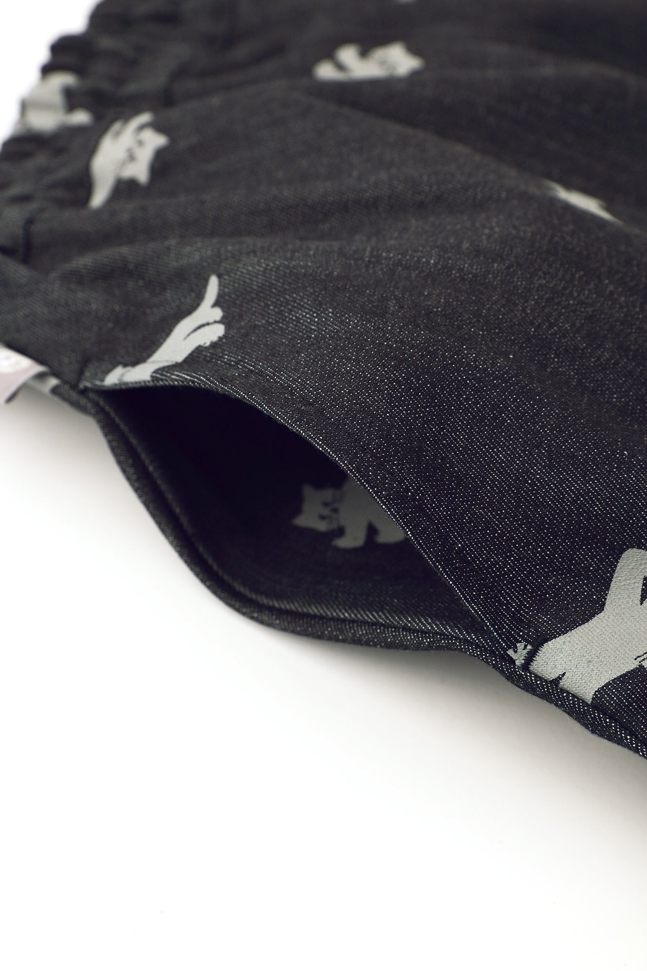 Stretch Denim Sarouel Pants/Cat Sprint Indigo