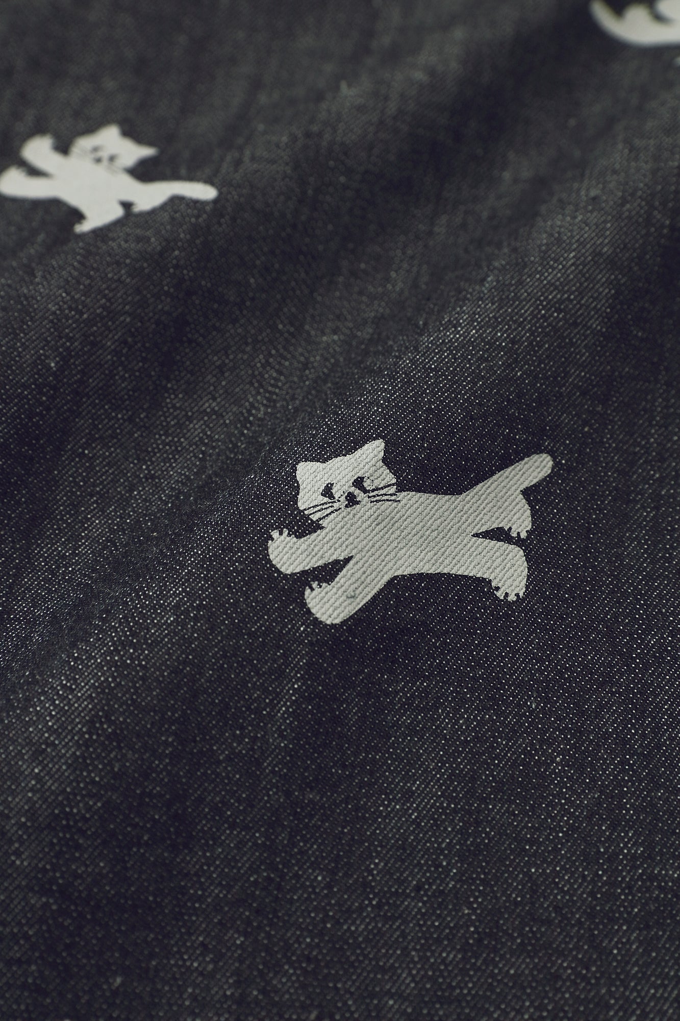 Stretch Denim Sarouel Pants/Cat Sprint Indigo