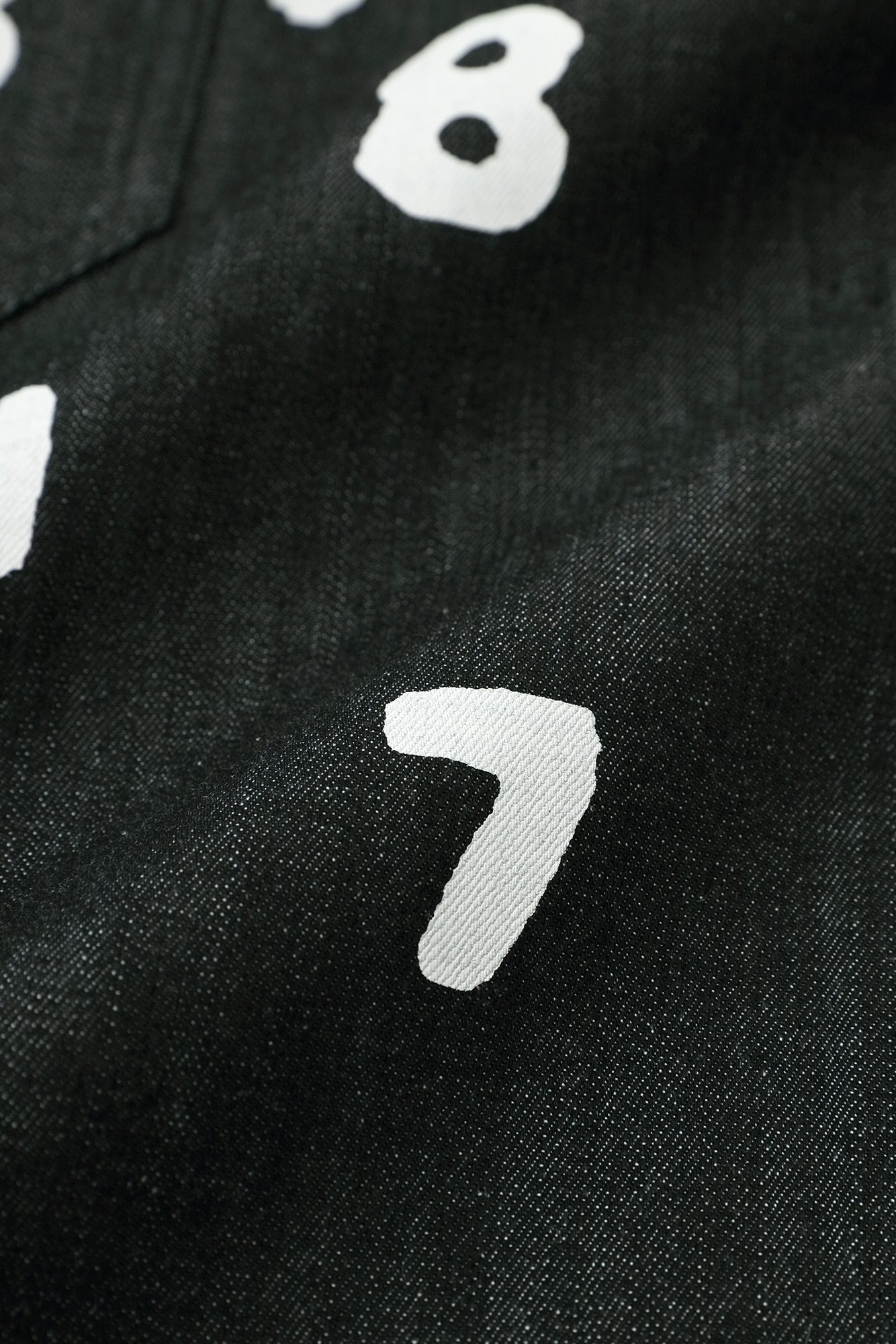 彈性牛仔布 工裝褲/靛藍染×SO-SU-U十數