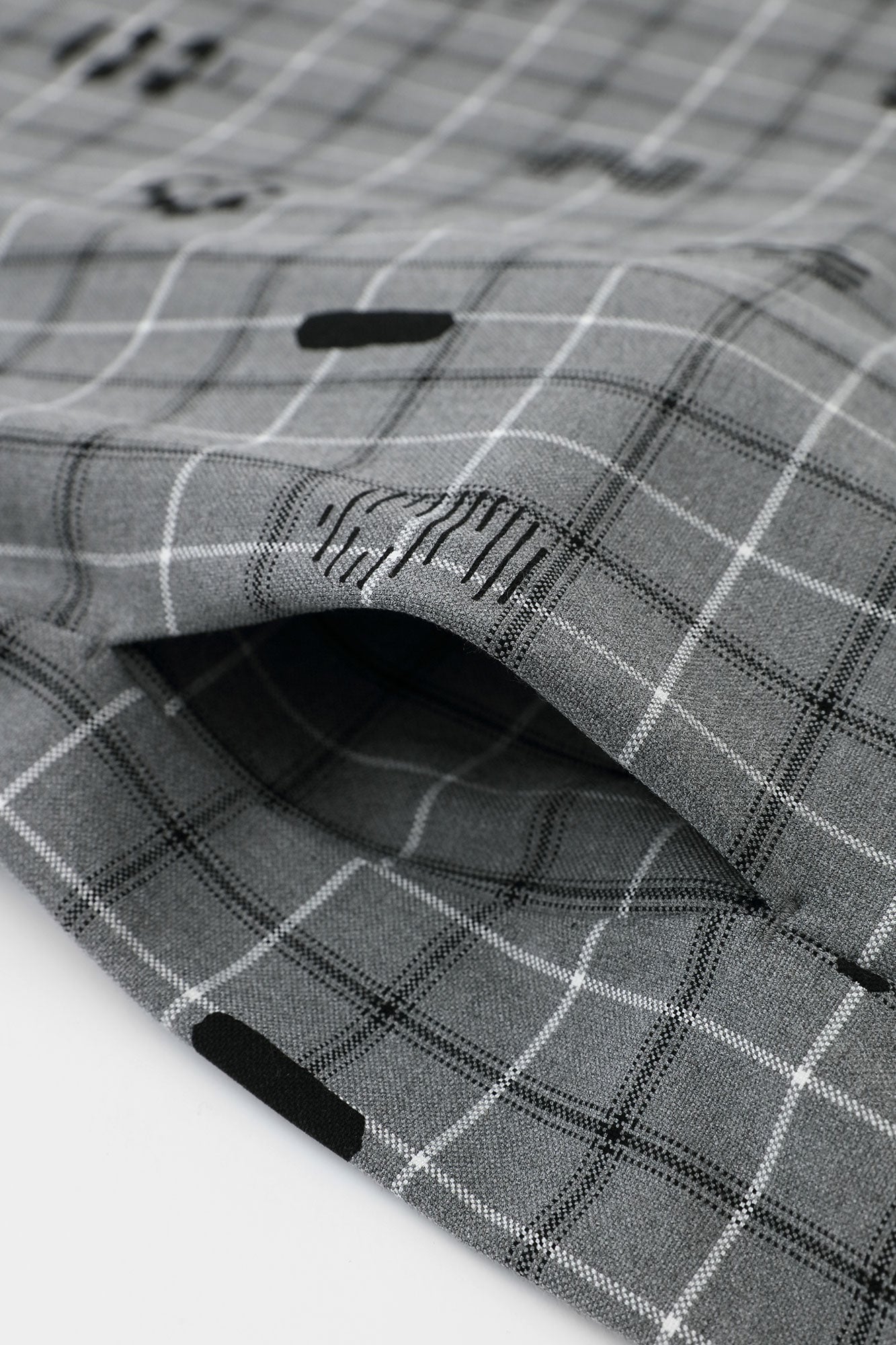 Soft Thermo(R) Fleece Lining Check BIKE One-piece Dress /SOU・SOU Kyoto