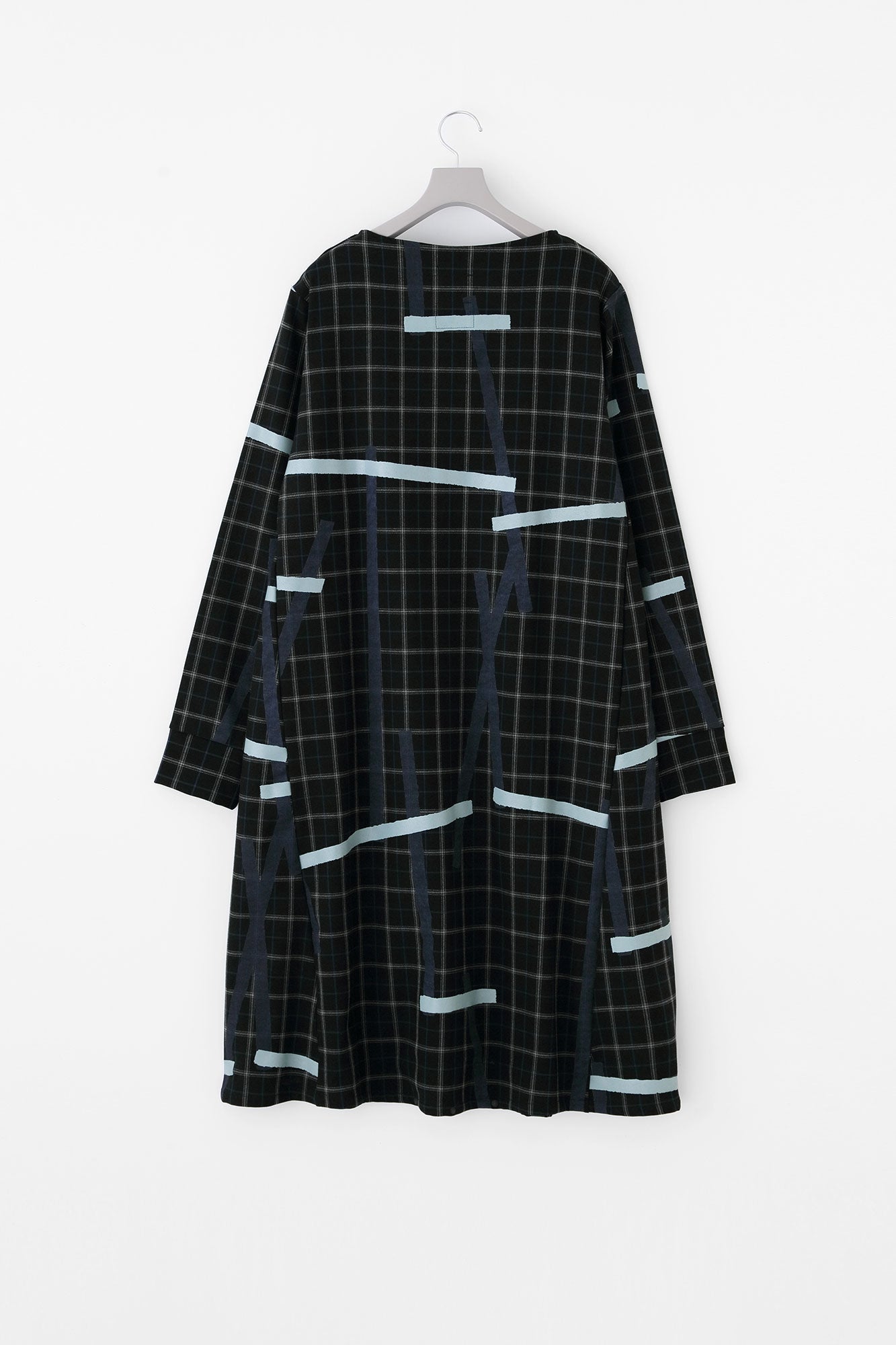 Soft Thermo(R) Fleece Lining Check BIKE One-piece Dress /Tobi