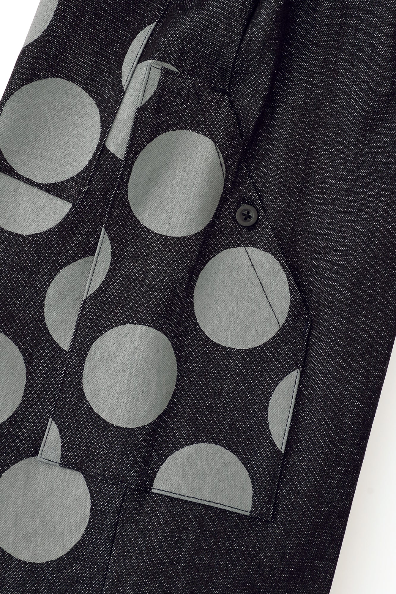 ストレッチデニム BIKEショーツ/インディゴ×KPD