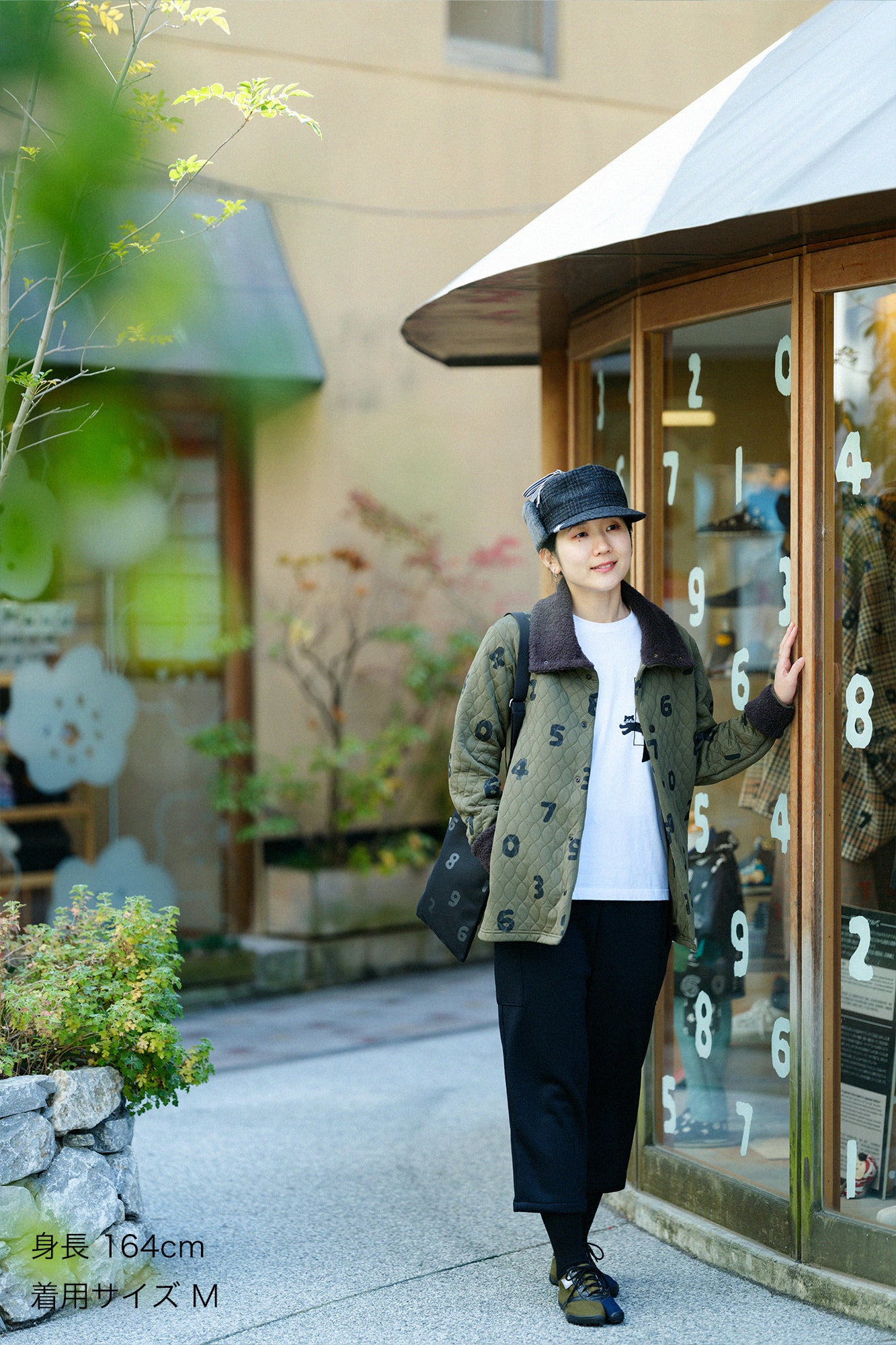 雙面針織BIKE 七分褲/深藍色