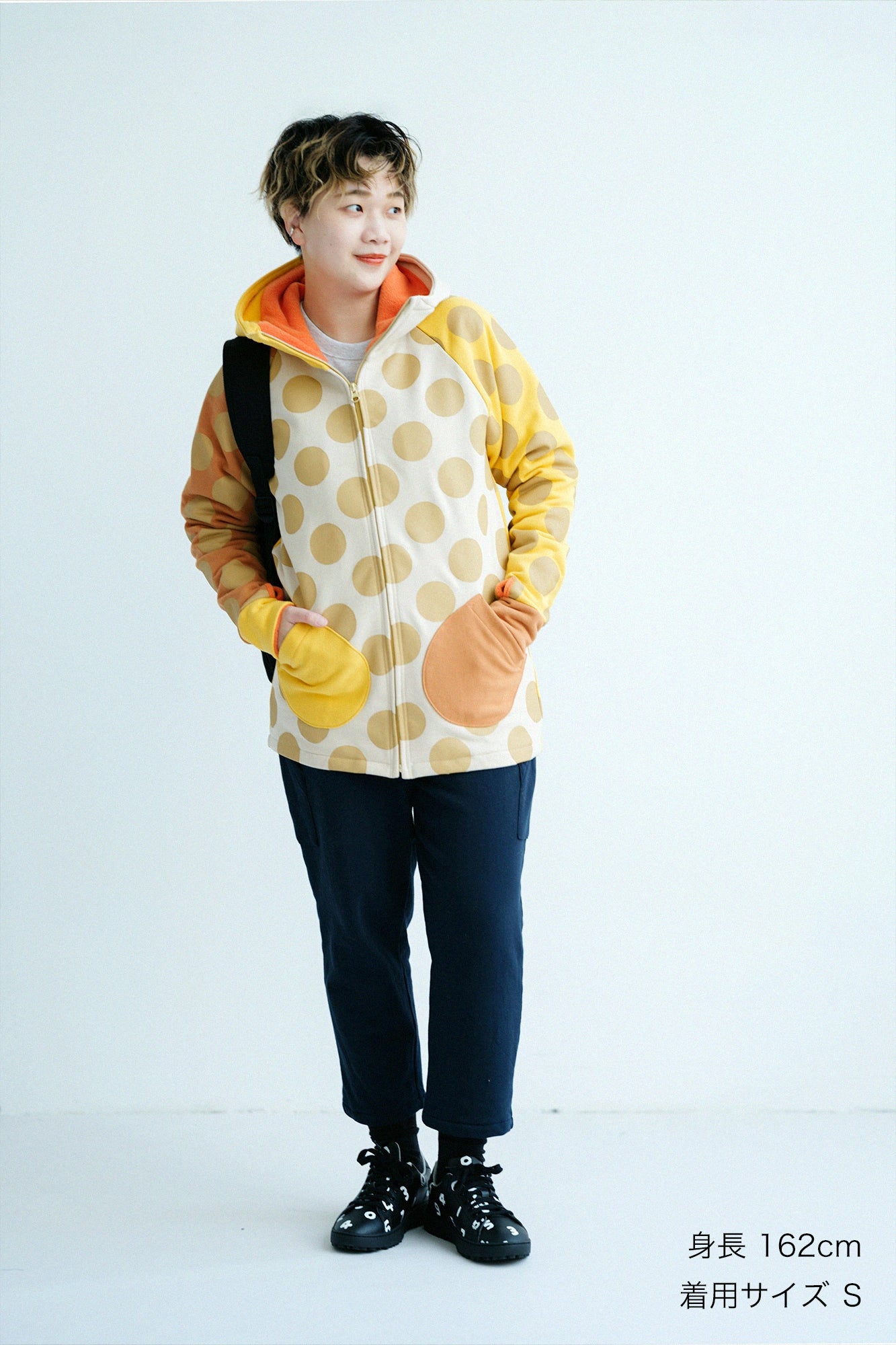 Fleece BIKE Parka/KPD Yellow・Cinnamon
