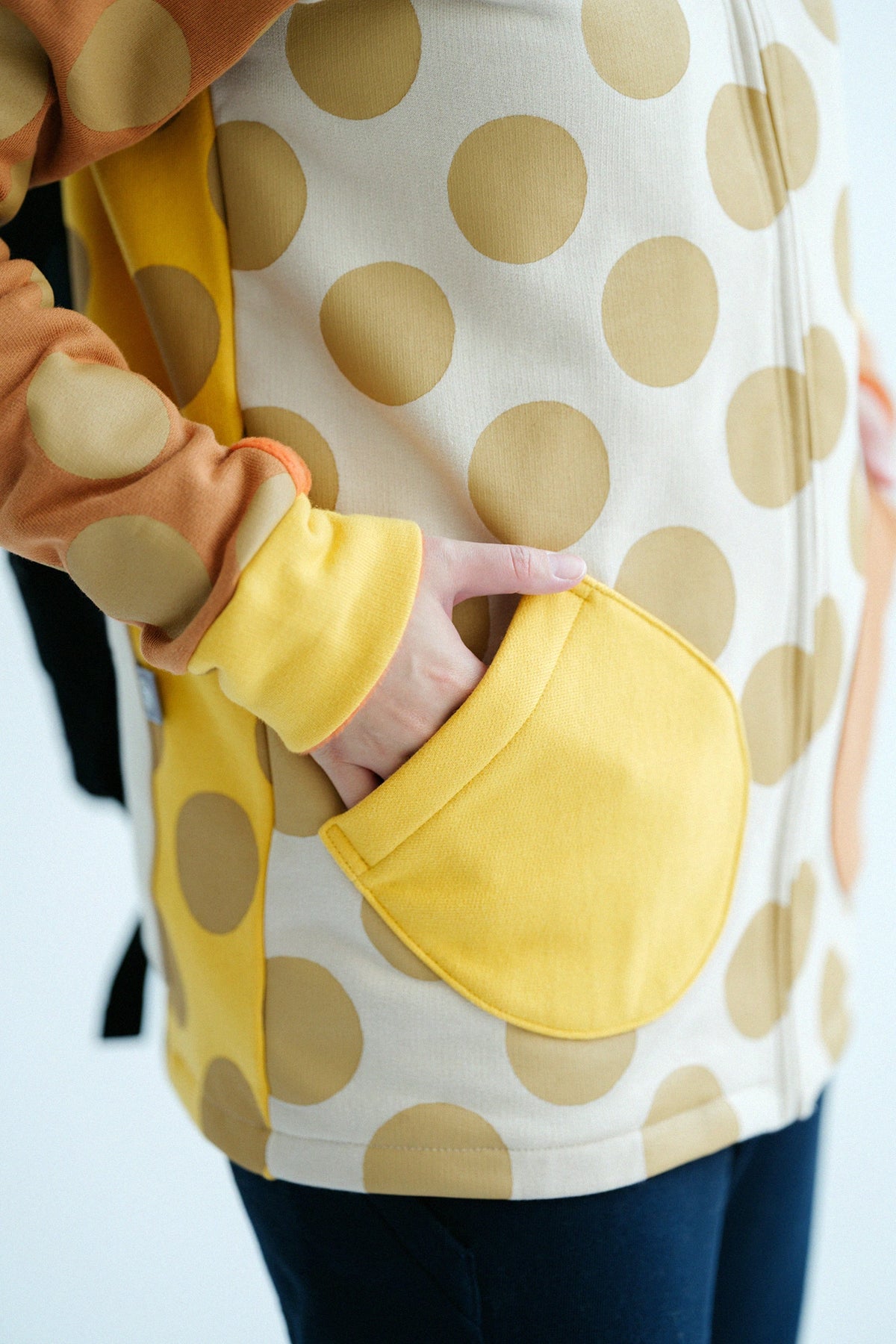Fleece BIKE Parka/KPD Yellow・Cinnamon