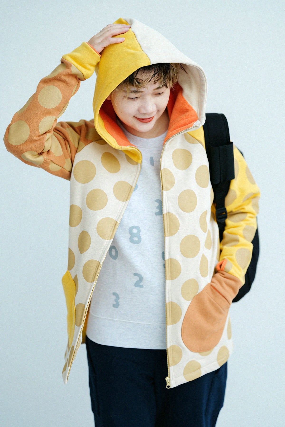 Fleece BIKE Parka/KPD Yellow・Cinnamon