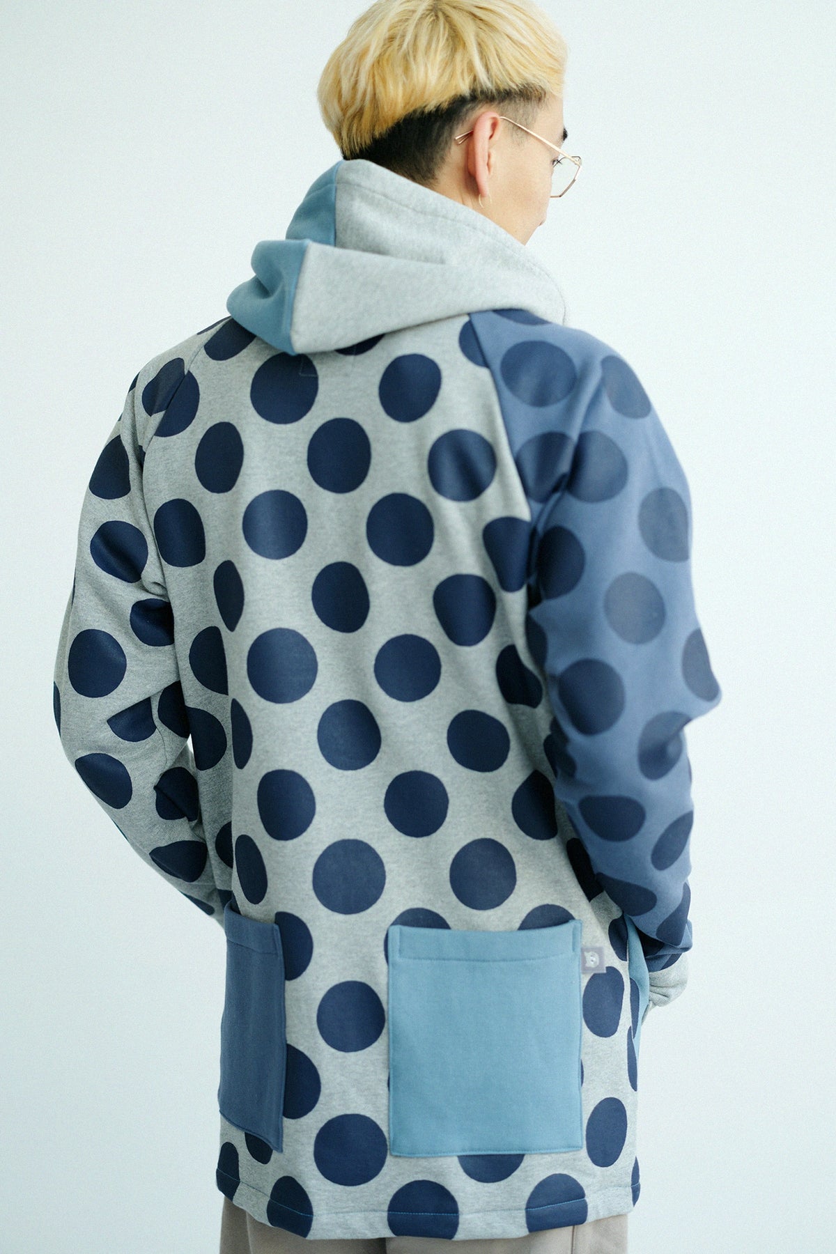 Fleece BIKE Parka/KPD Grey Green・Fog Blue