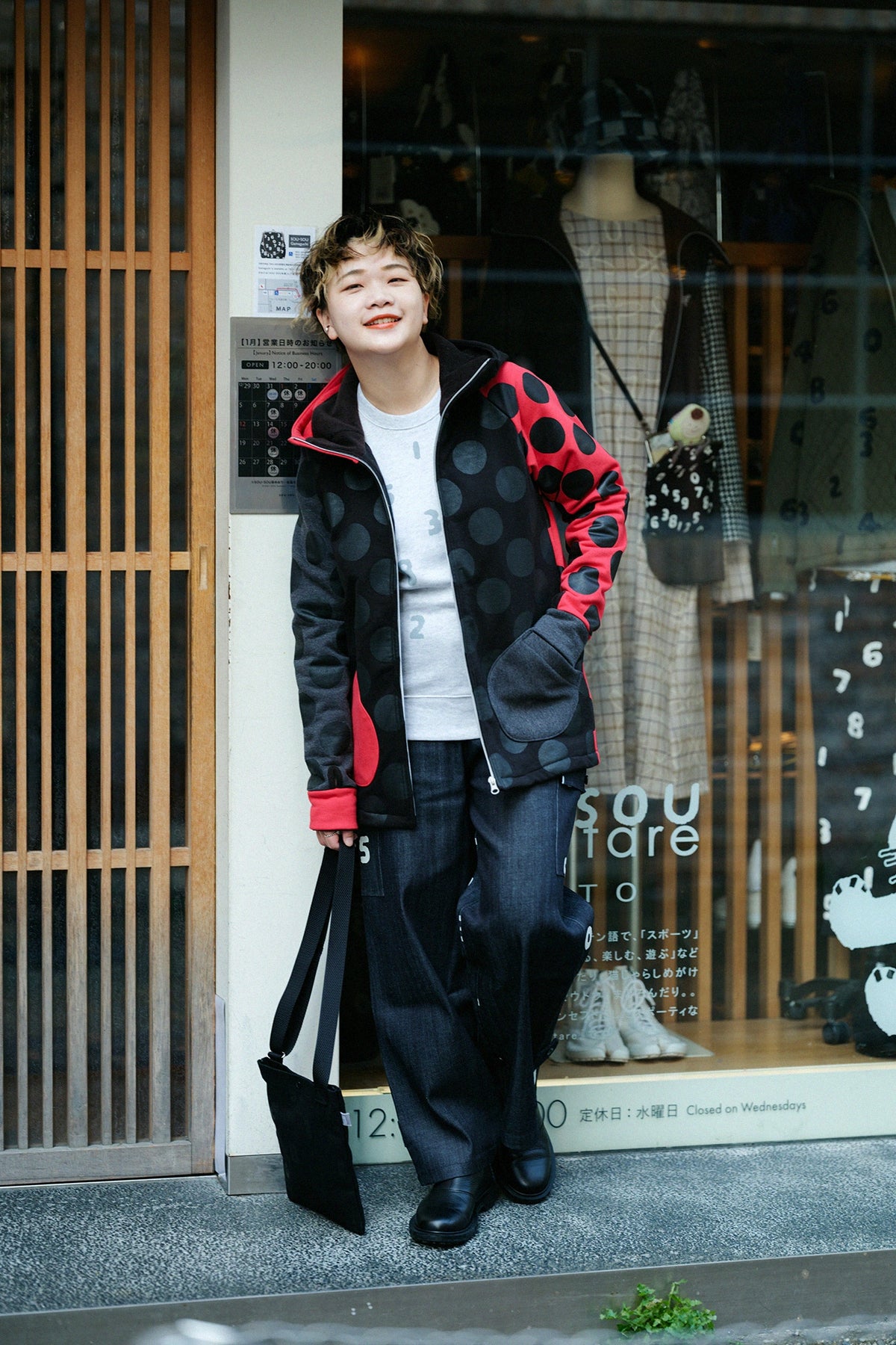 Fleece BIKE Parka/KPD Red・Black