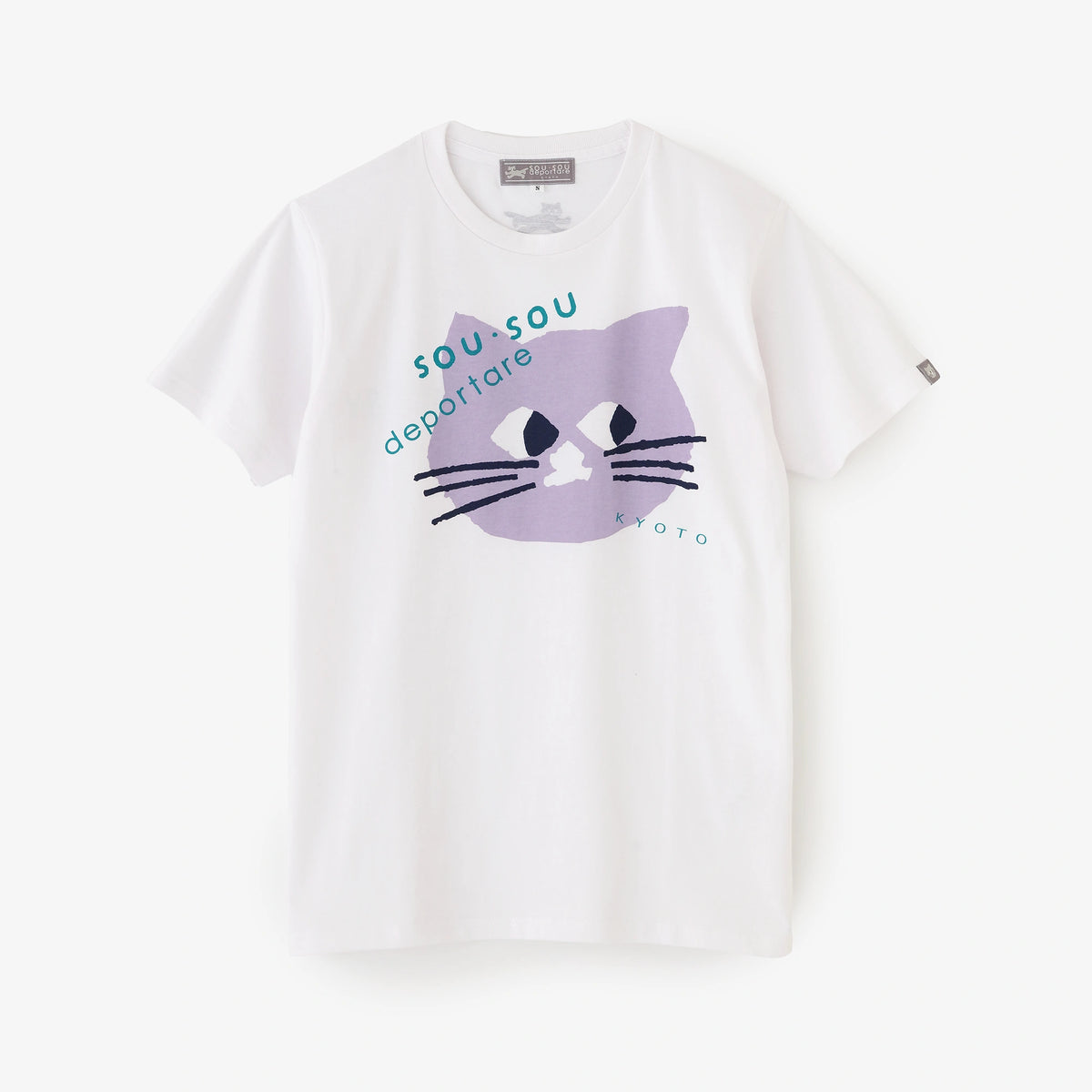 depoニャン 半袖Tシャツ[5.0]／ホワイト