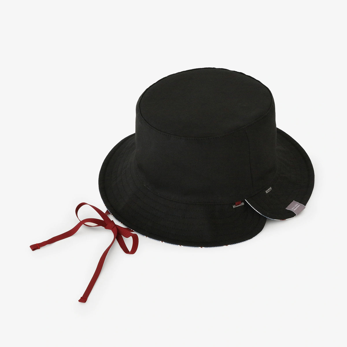 【3월 10일경 발송 예정】 새틴 스트라이프 리버시블 BIKE HAT/스이교쿠 청청