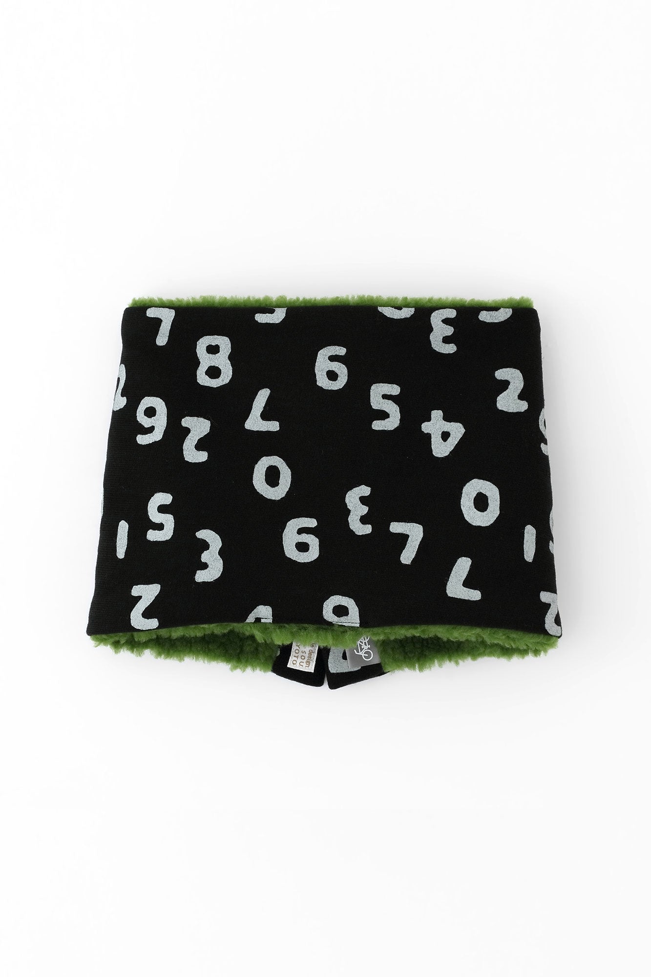 雙面用 BIKE短圍巾/SO-SU-U十數昆 上下 黑色