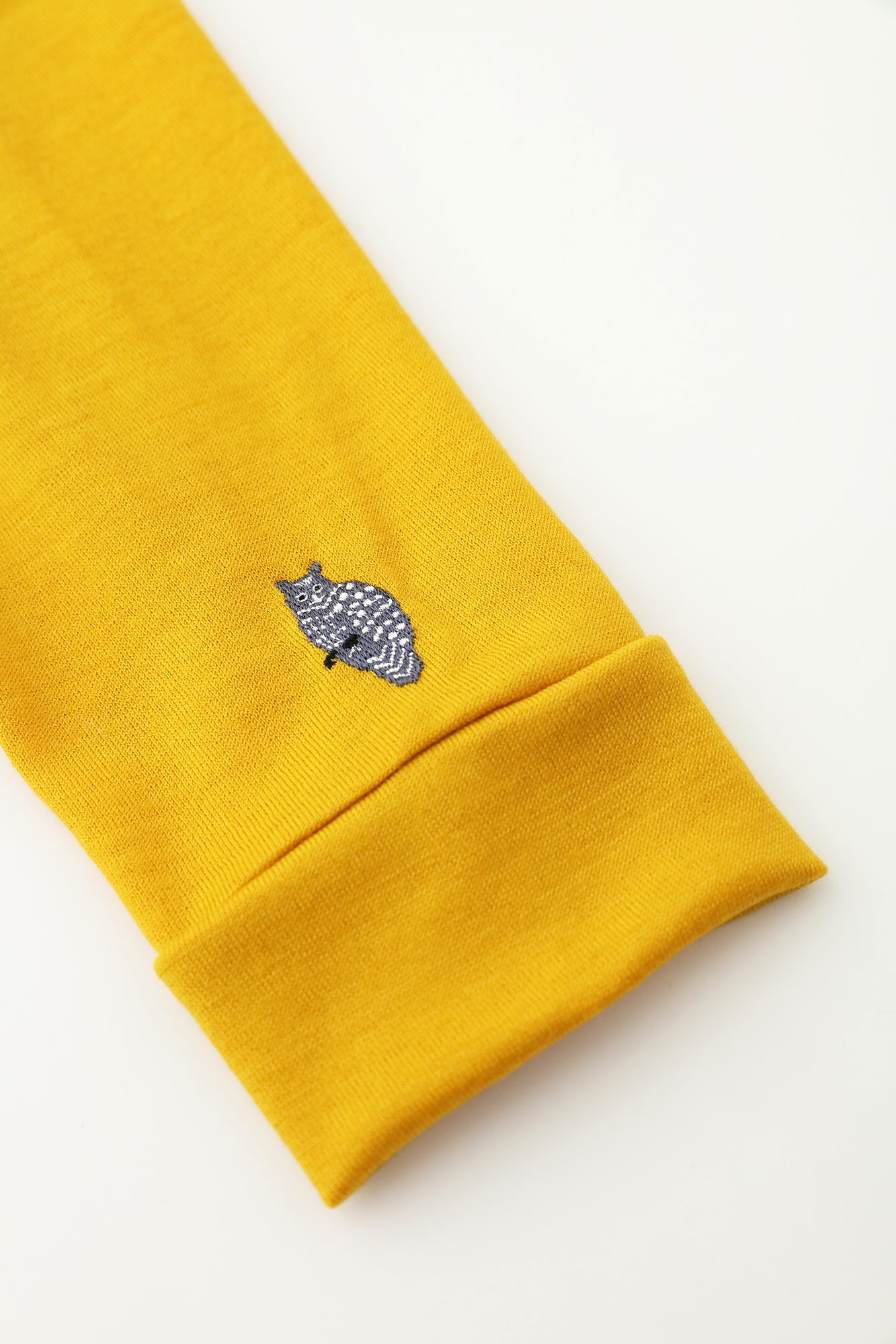 【預購】平針織 可洗羊毛 造型高領L/S長版上衣/黄色(※預計於12月9日左右發貨)