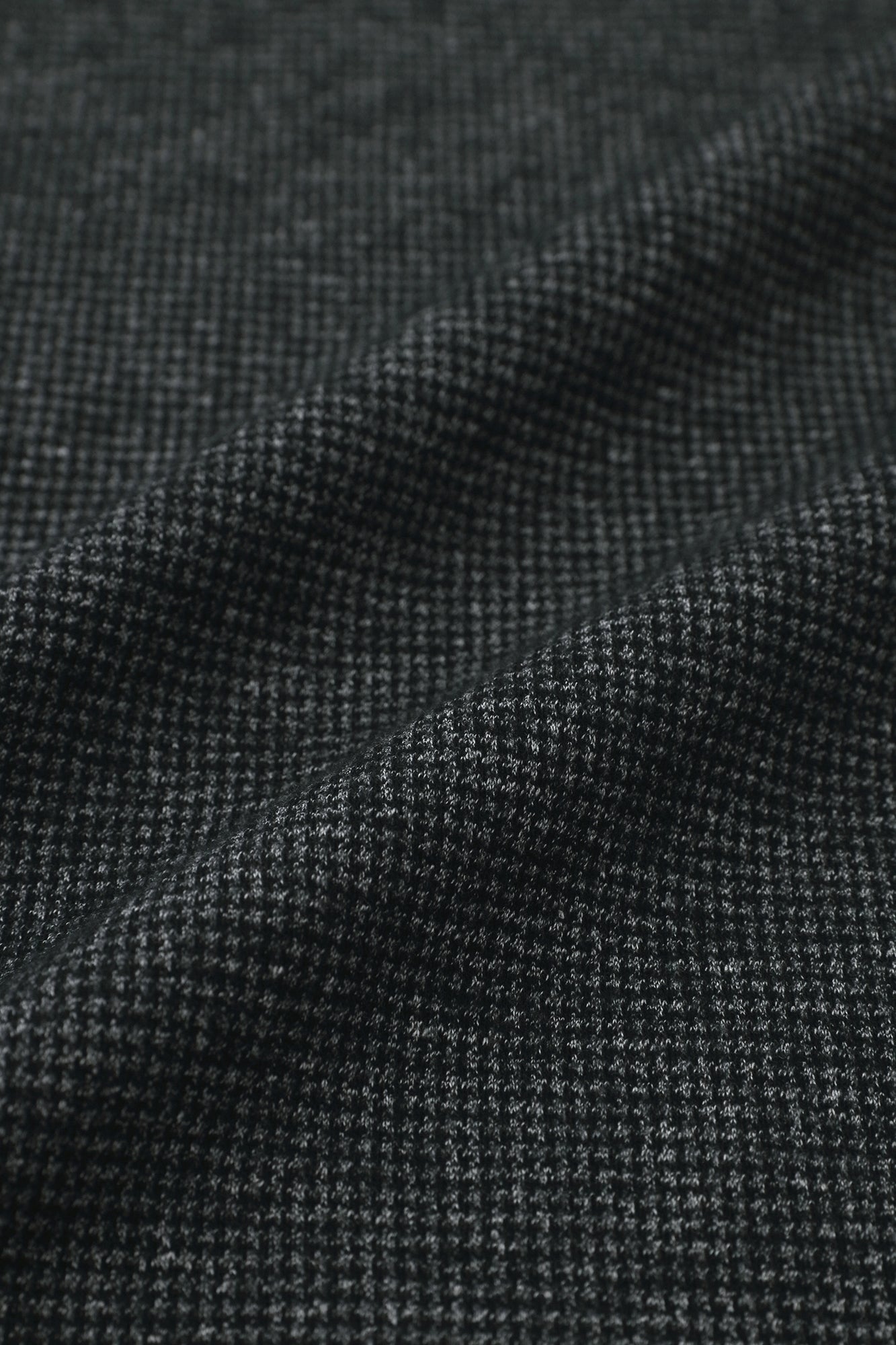 【預購】C/W千鳥格紋織 V領輕型外套/混藍黑色(※預計於12月9日左右發貨)