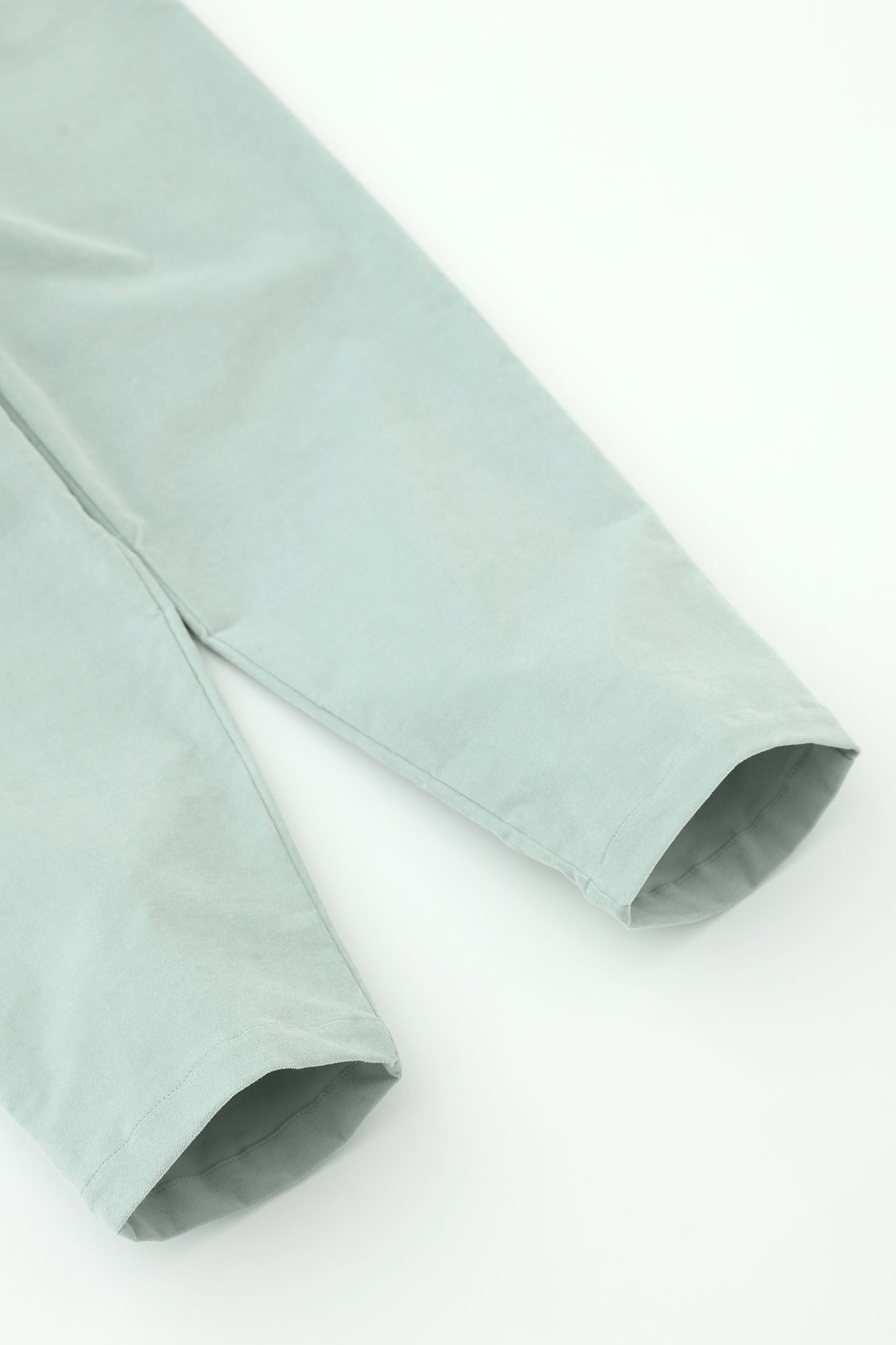 鑲嵌針織 休閒窄管長褲/棕色