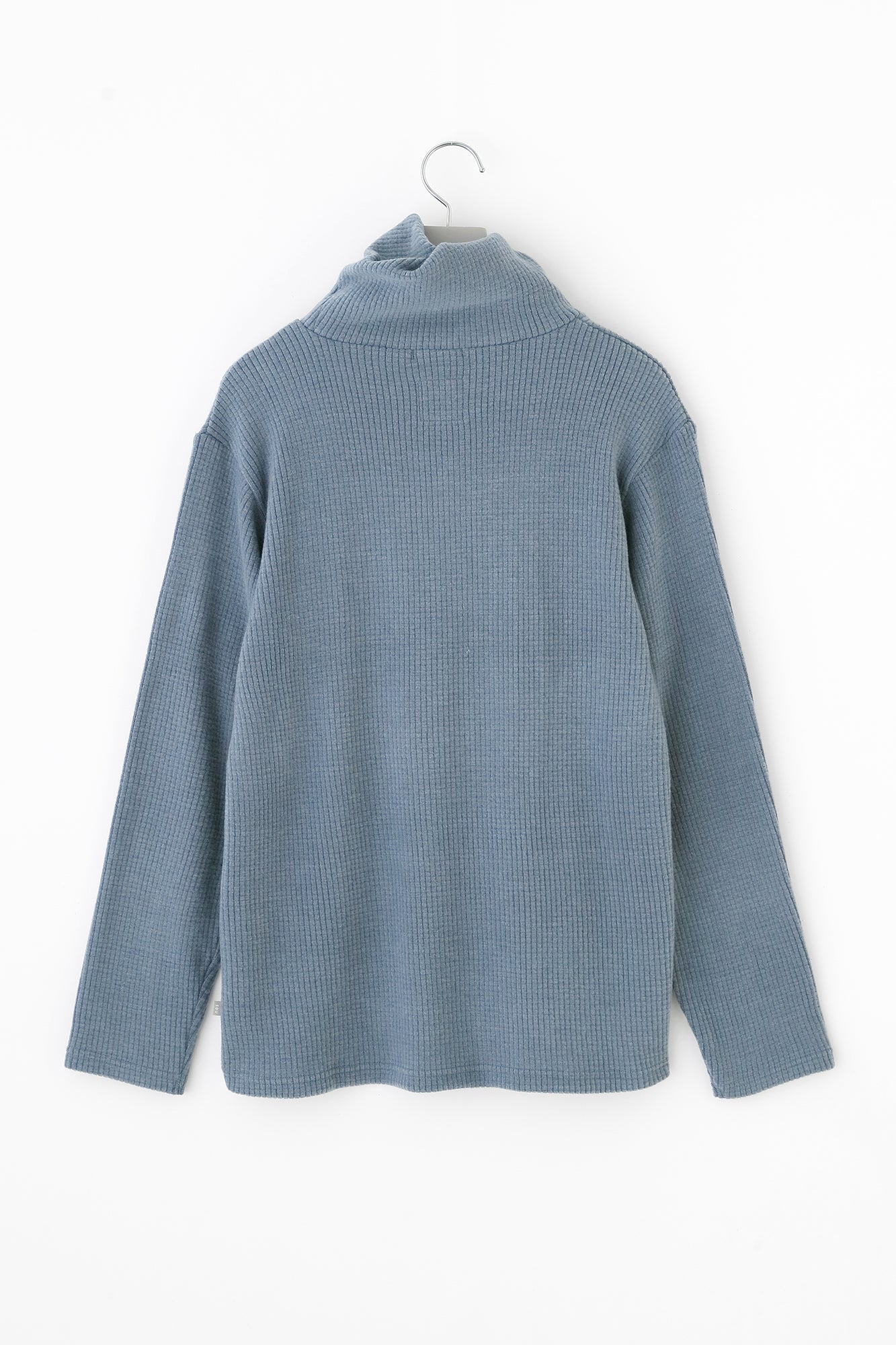 【預購】Soft Thermo(R) 羅紋針織 造型高領L/S長版上衣/風信子色(※預計於12月9日左右發貨)