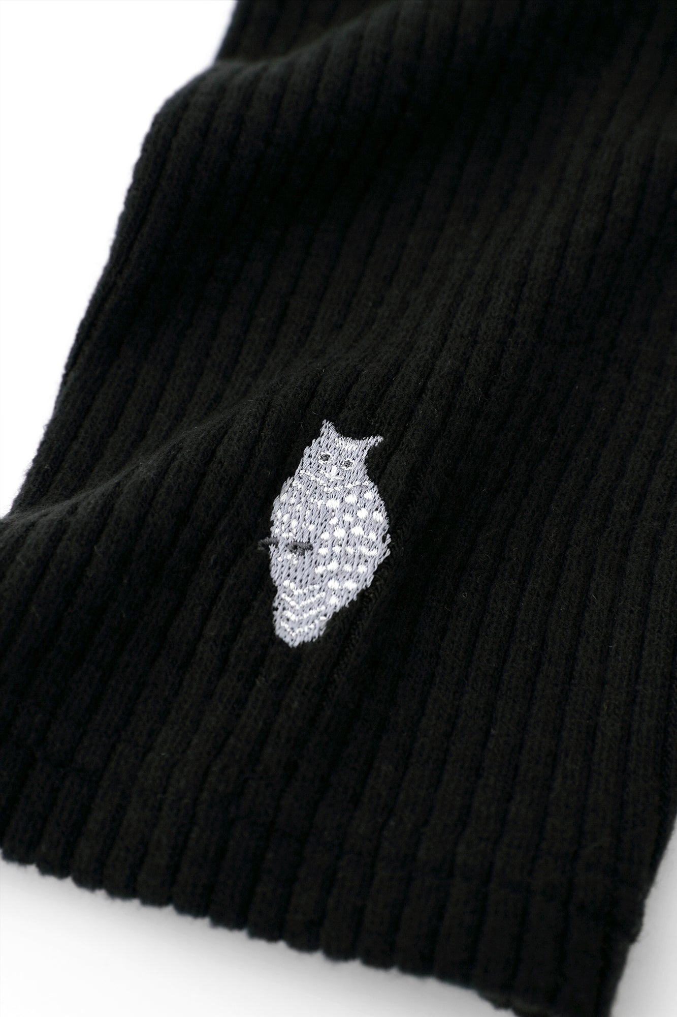 【預購】Soft Thermo(R) 羅紋針織 造型高領L/S長版上衣/黑色(※預計於12月9日左右發貨)