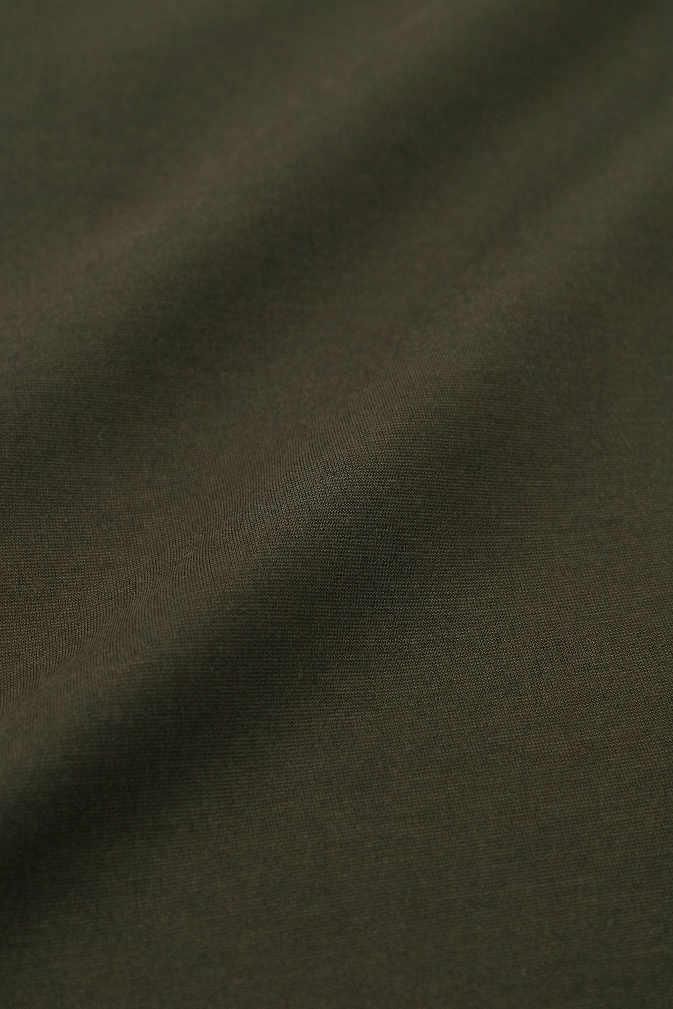 【預購】Soft Thermo(R) 羅紋針織布 高領長袖連身裙 超長版/橄欖綠(※預計於12月9日左右發貨)