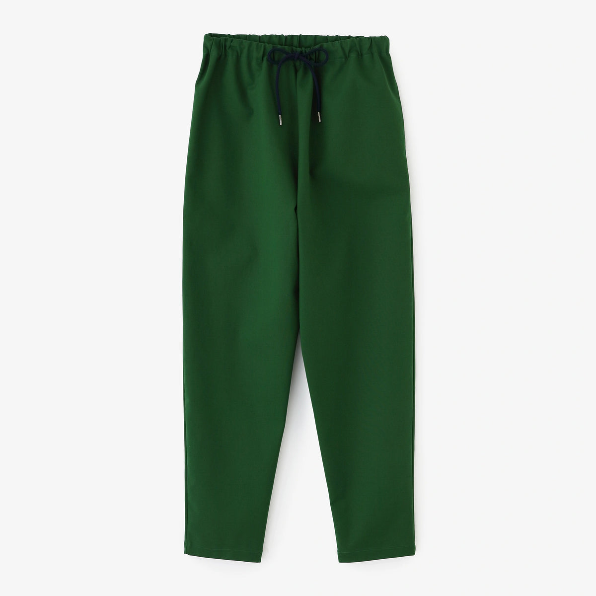 Double Cloth Stretch Easy Tapered Pants / Green