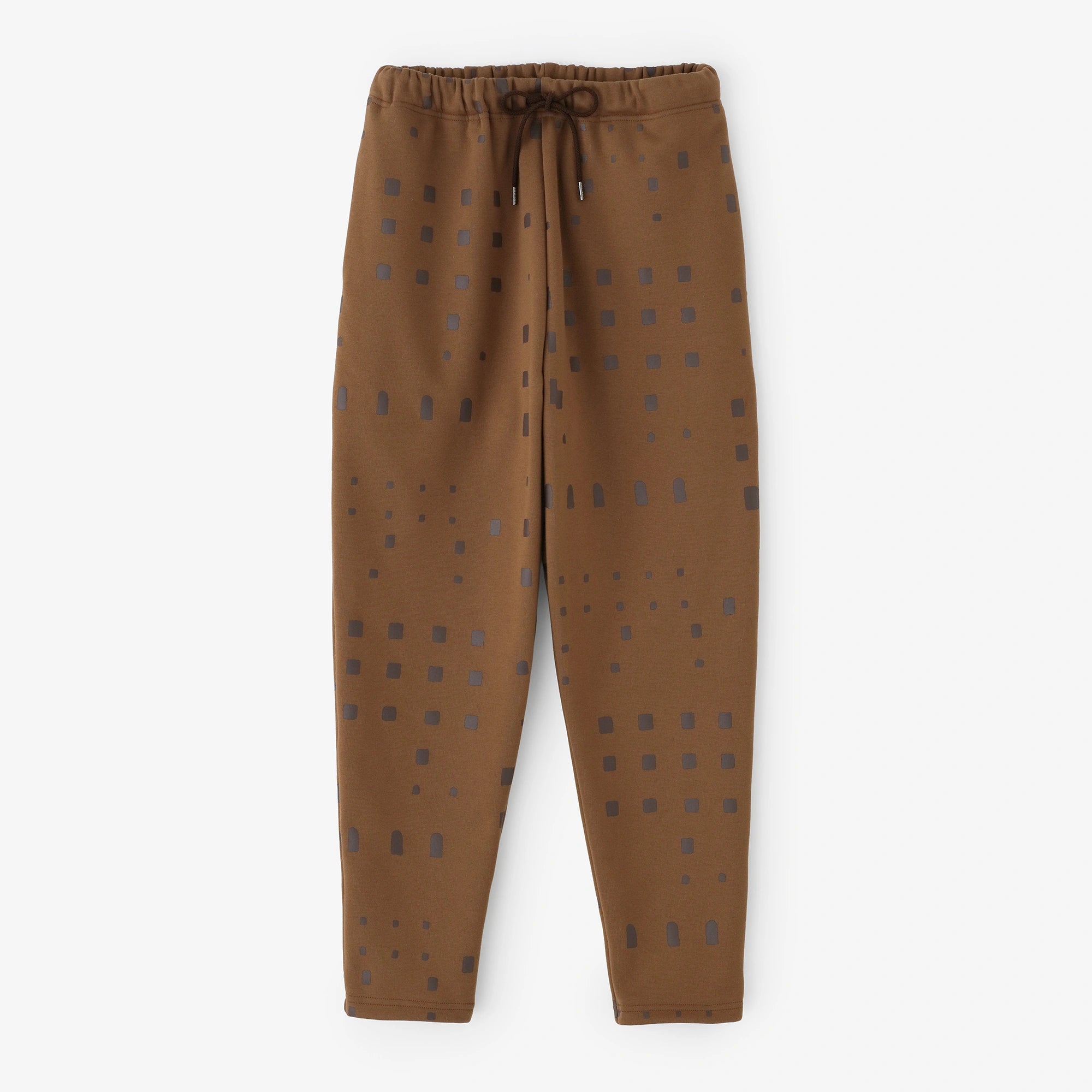 Fleece Brushed Lining Easy Tapered Pants/Windows Bronze