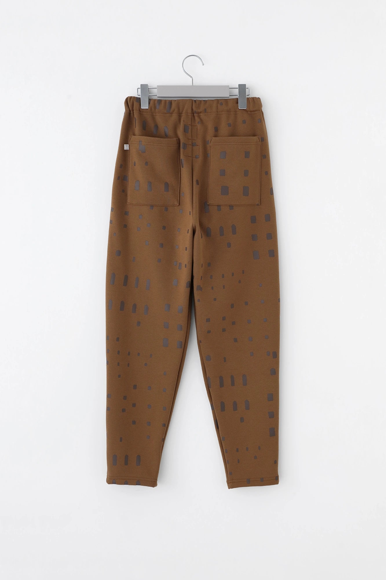 Fleece Brushed Lining Easy Tapered Pants/Windows Bronze