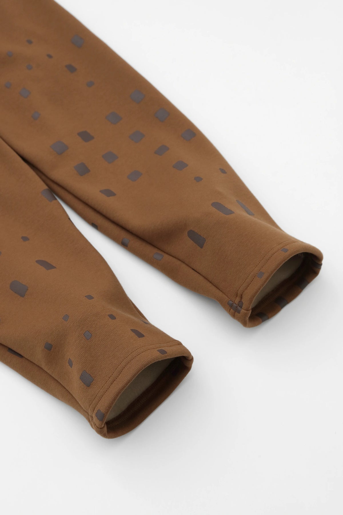 Fleece Brushed Lining Easy Tapered Pants/Windows Bronze