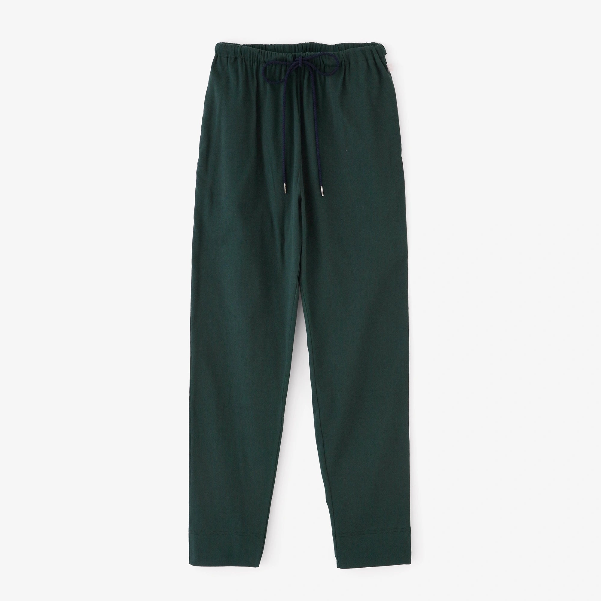 【新品未使用】B.T.S.J. ストレートパンツ S 黒/緑（おまけ付） 7月7日頃発送予定】高島縮 40/40 レギンスパンツ／深緑色（しんりょく