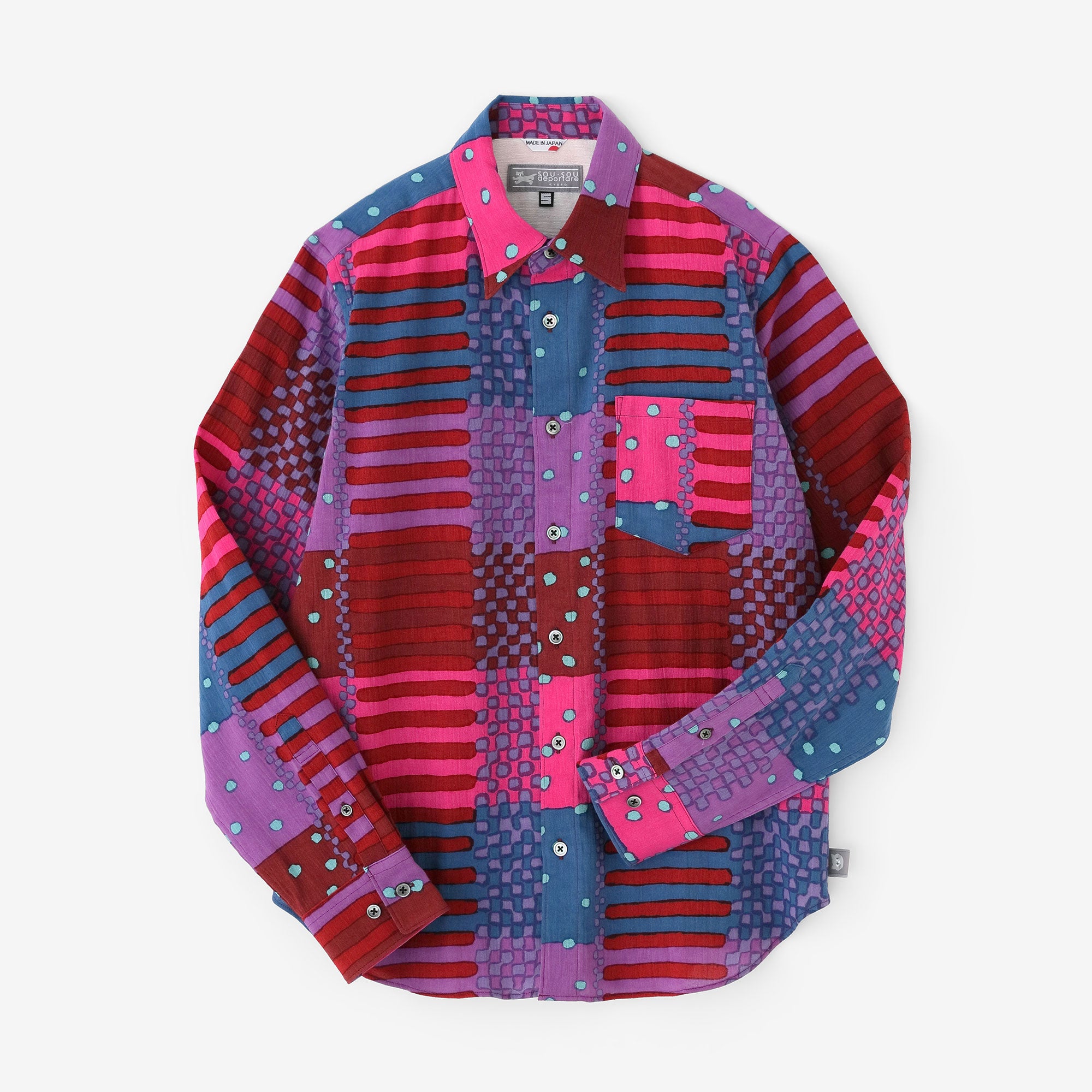 Chizimi Cotton 20/20 Shirt/Ayanasu