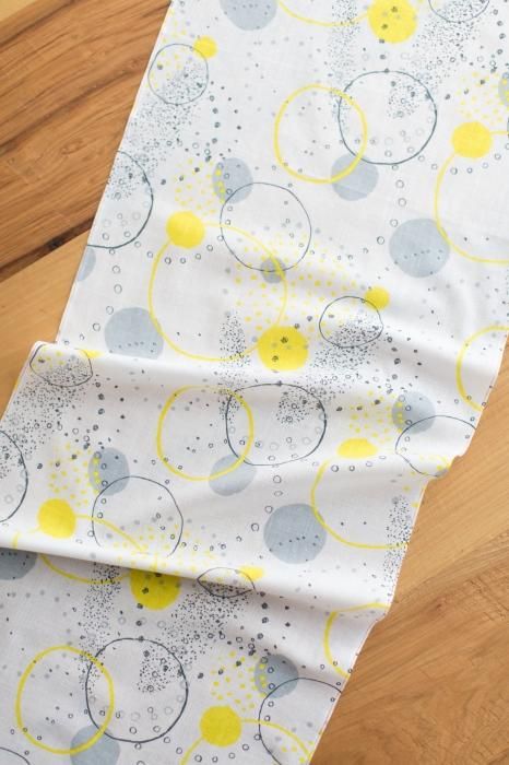 伊勢木綿 textile手ぬぐい/ぴちぴちちゃぷちゃぷ