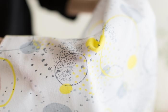 伊勢木綿 textile手ぬぐい/ぴちぴちちゃぷちゃぷ