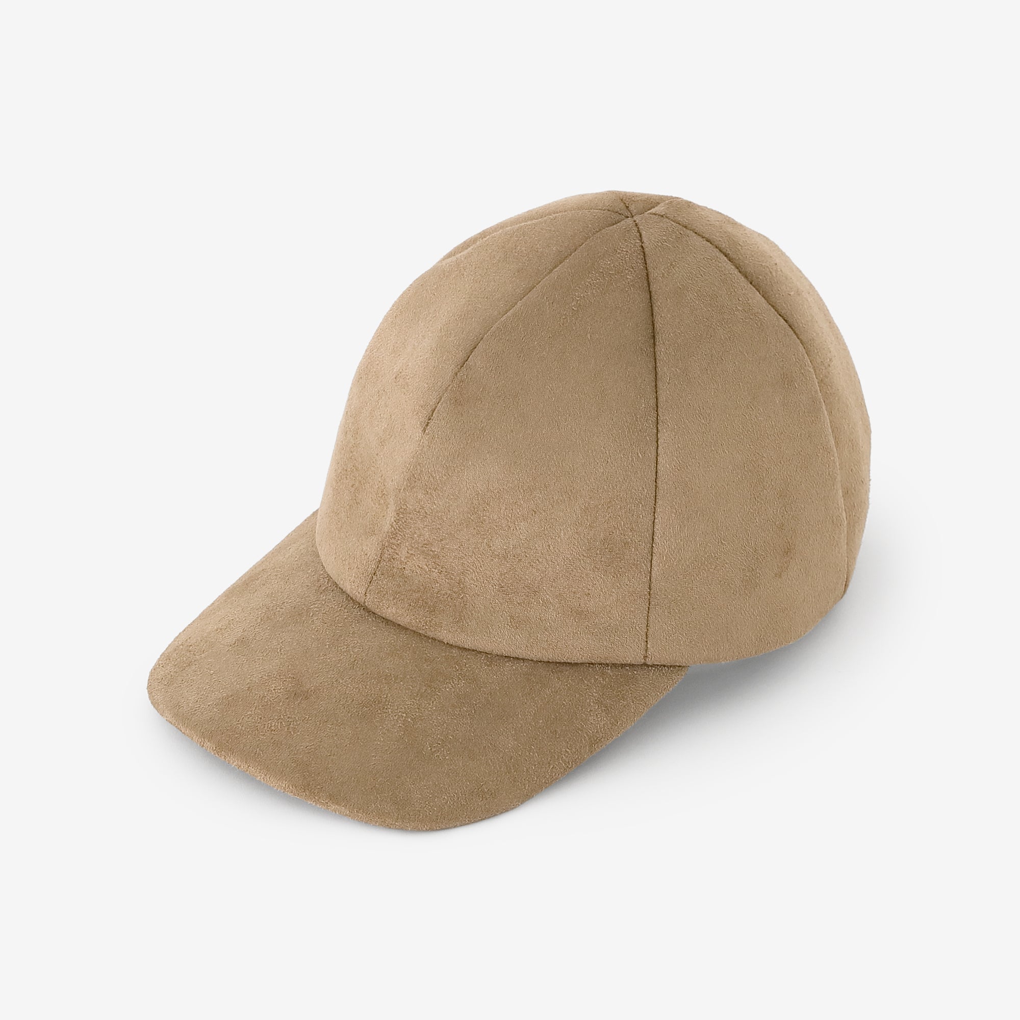 【預購】仿麂皮 鴨舌帽/淡棕色×SO-SU-U十數 昆(※預計於12月9日左右發貨)