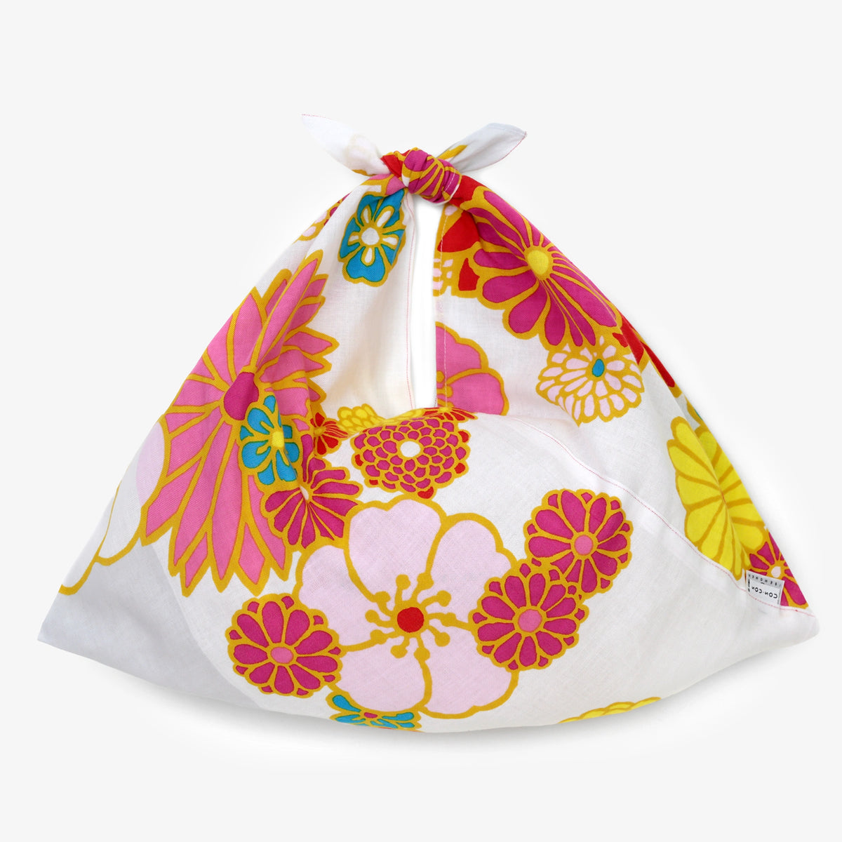 Isemomen Cotton Kohabaori Eco Bag / Gold Damask 